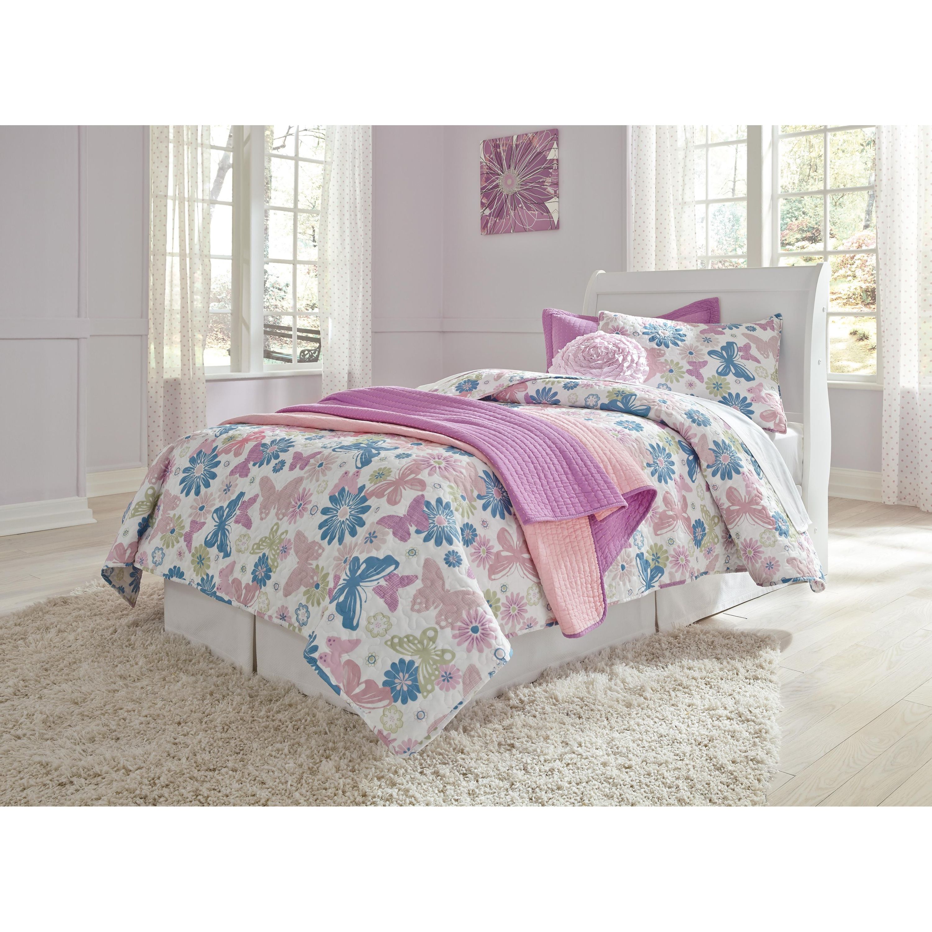 Signature Design by Ashley Anarasia B129-63 Twin Sleigh Headboard - Image 1