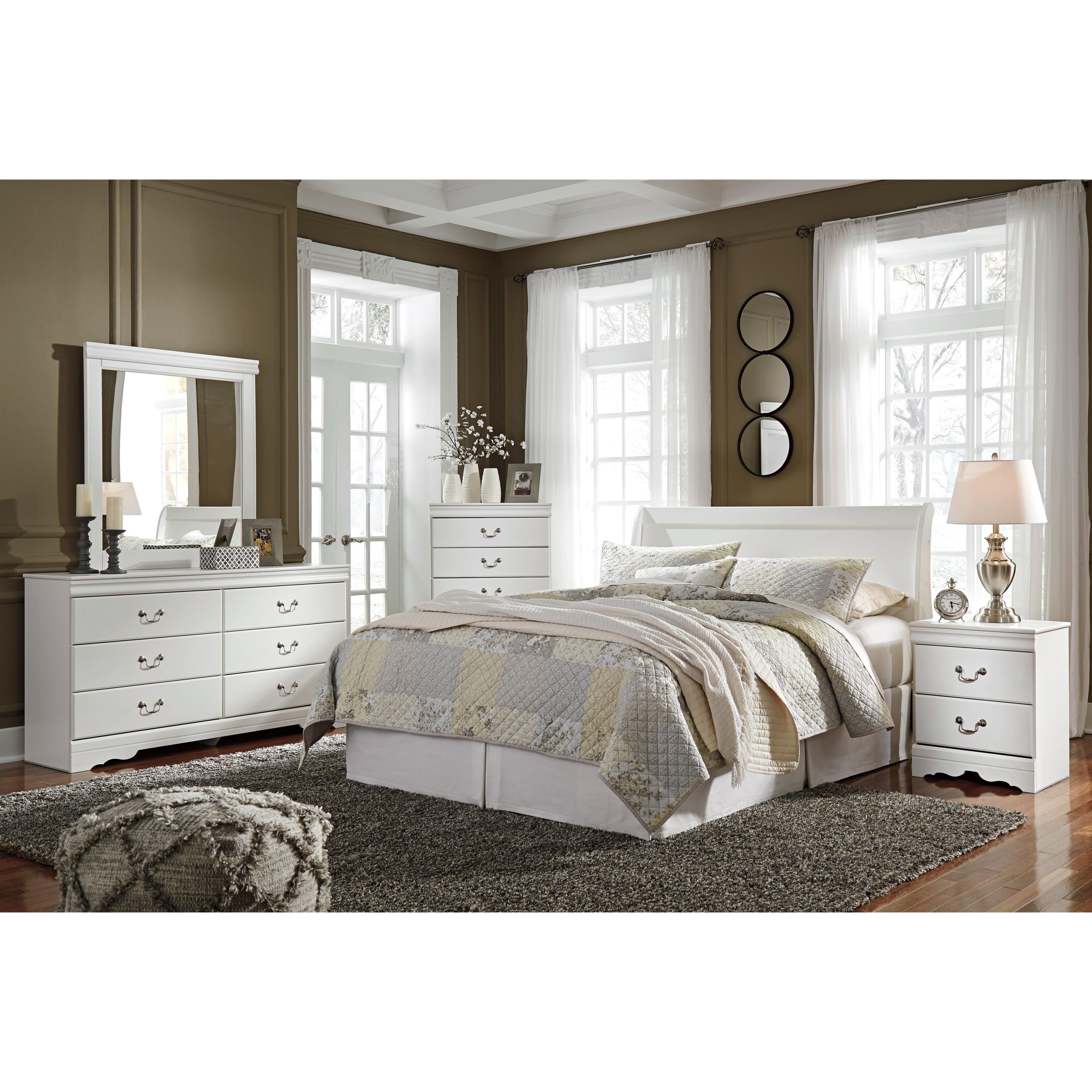 Signature Design by Ashley Anarasia B129-77 Queen Sleigh Headboard - Image 2