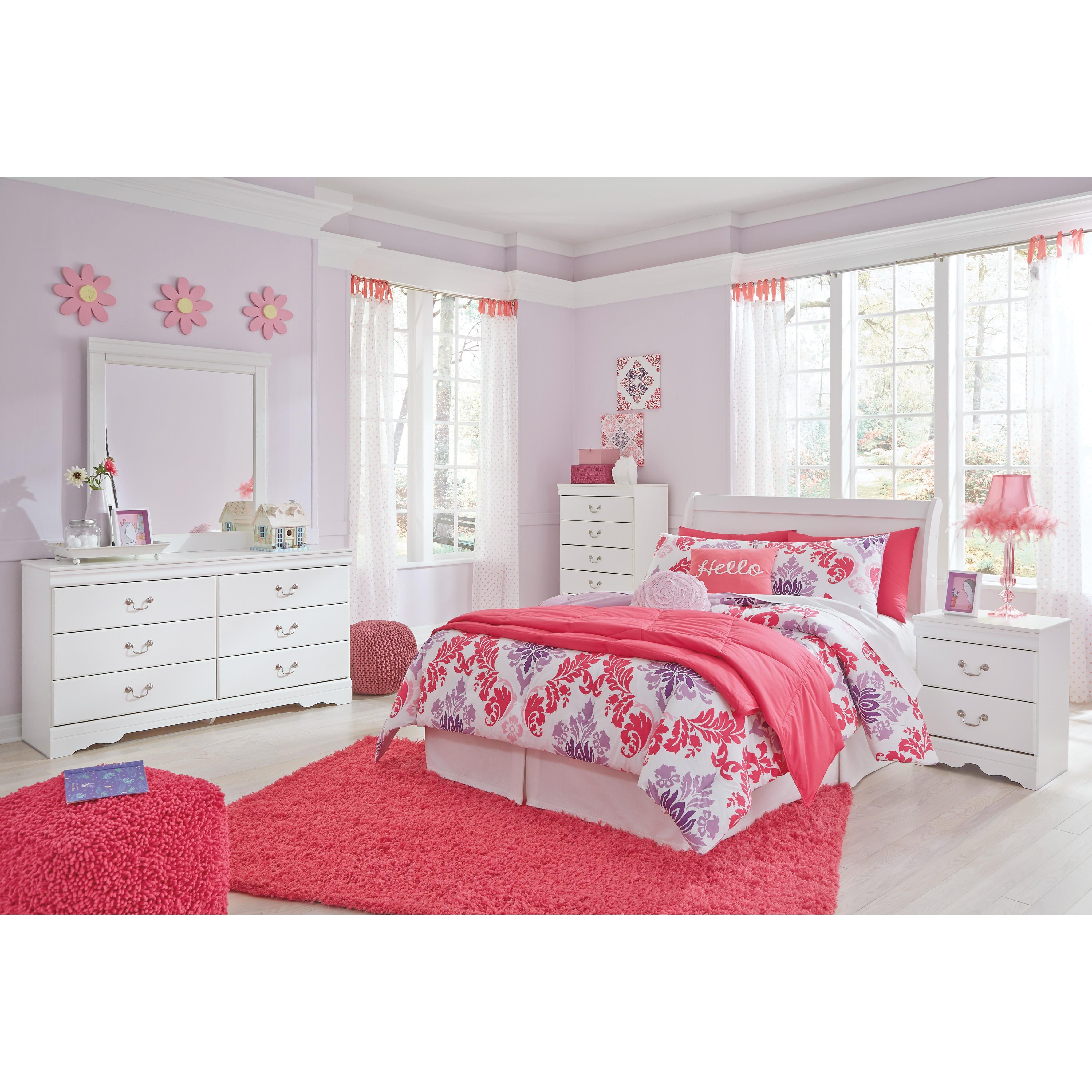 Signature Design by Ashley Anarasia B129-87 Full Sleigh Headboard - Image 2