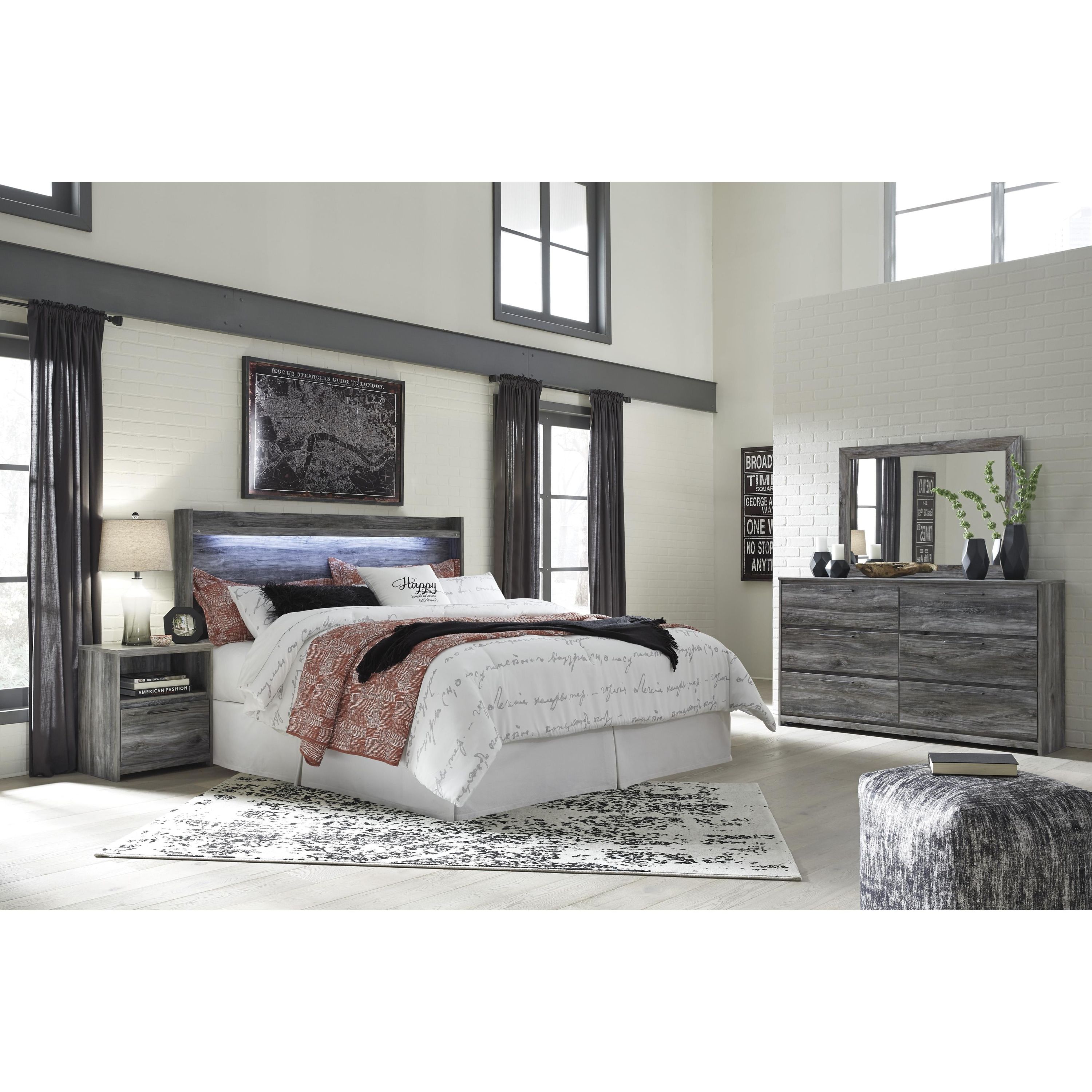 Signature Design by Ashley Baystorm B221-58 King Panel Headboard - Image 3