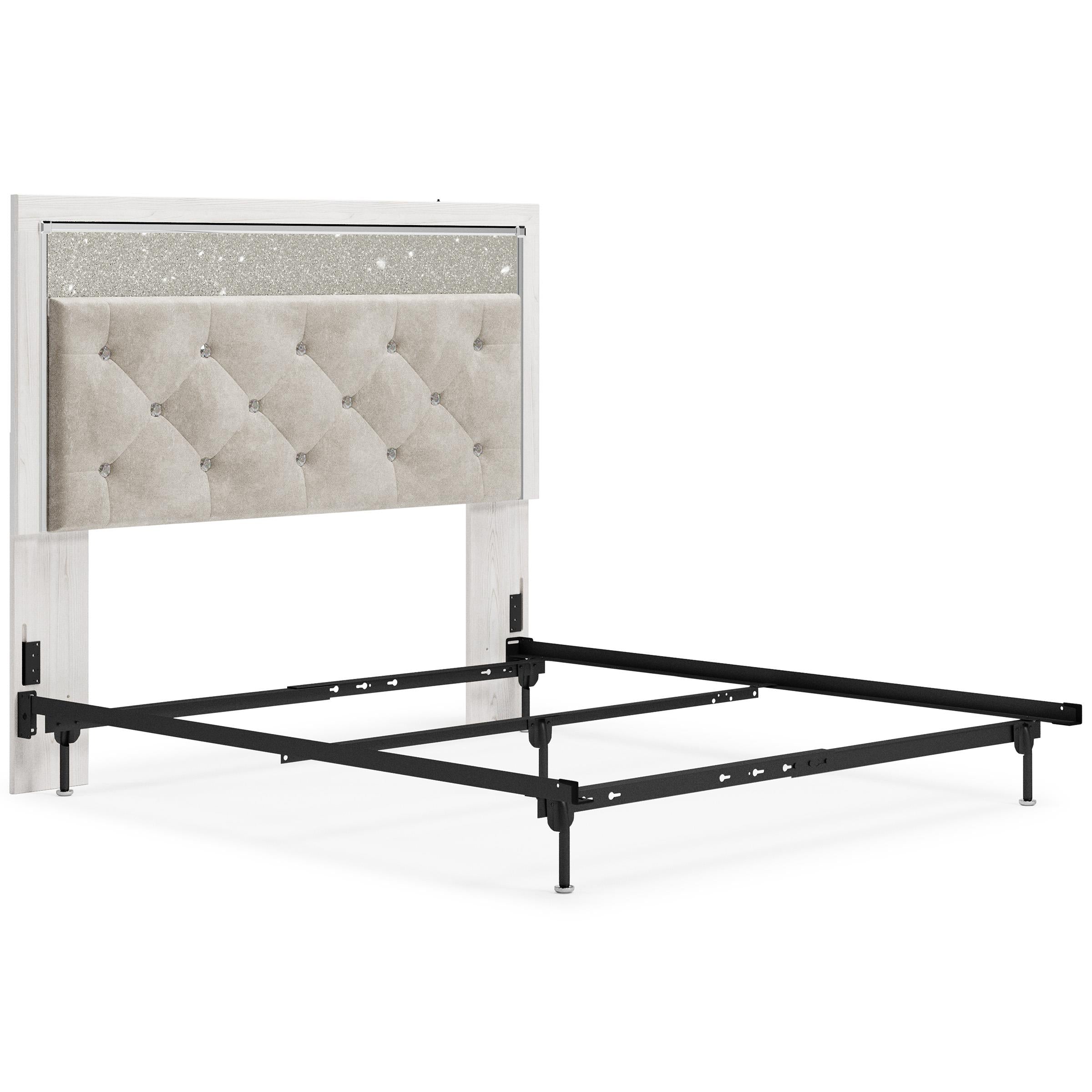 Signature Design by Ashley Altyra B2640-57 Queen Upholstered Panel Headboard - Image 1