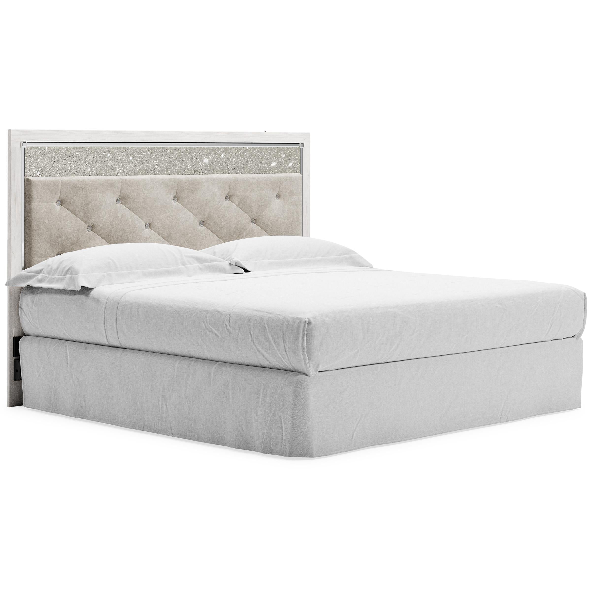 Signature Design by Ashley Altyra B2640-58 King/California King Upholstered Panel Headboard - Image 1