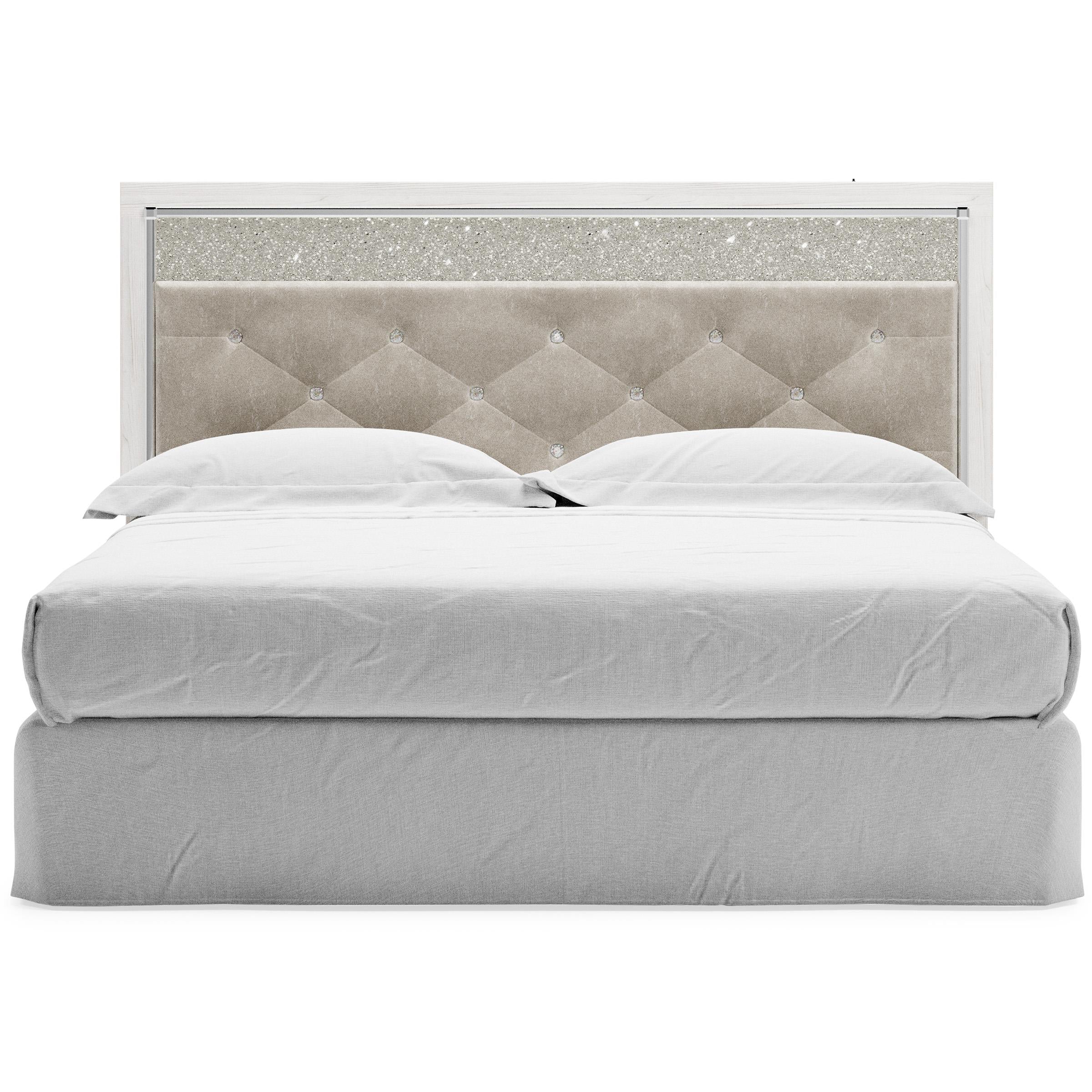 Signature Design by Ashley Altyra B2640-58 King/California King Upholstered Panel Headboard - Image 2