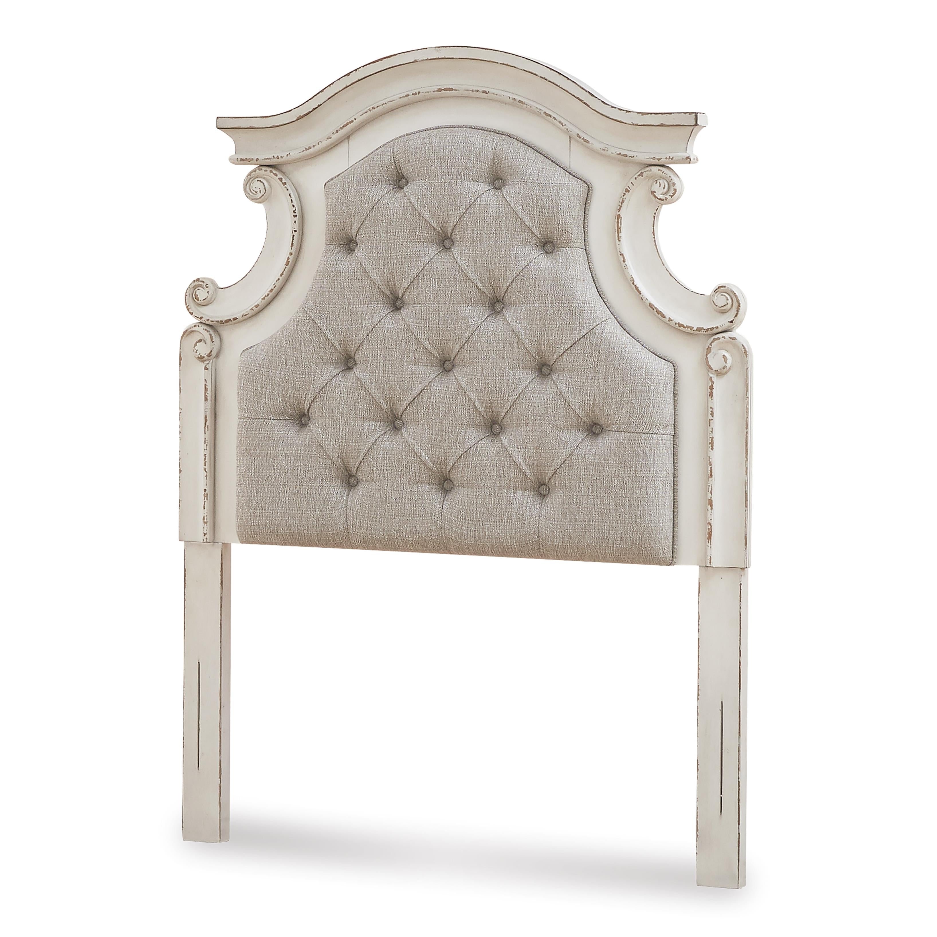 Signature Design by Ashley Realyn B743-53 Twin Upholstered Panel Headboard - Image 1