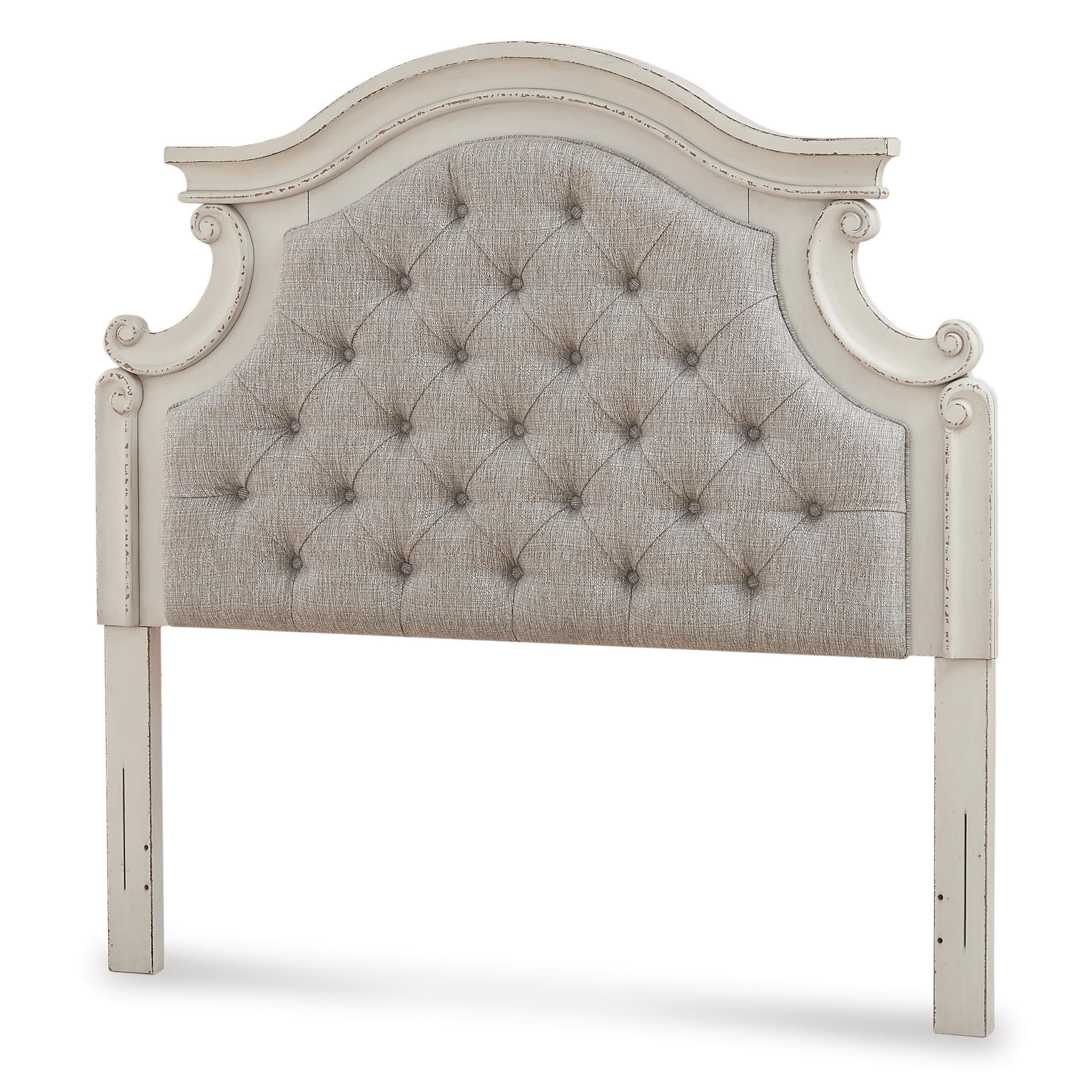 Signature Design by Ashley Realyn B743-87 Full Upholstered Panel Headboard - Image 1