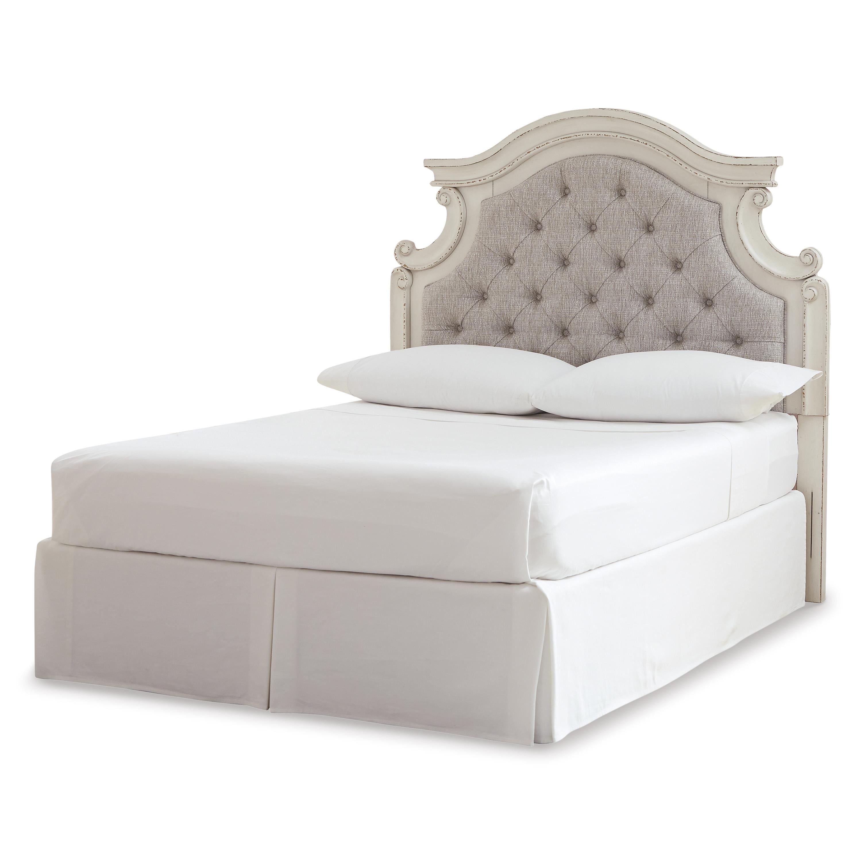 Signature Design by Ashley Realyn B743-87 Full Upholstered Panel Headboard - Image 2