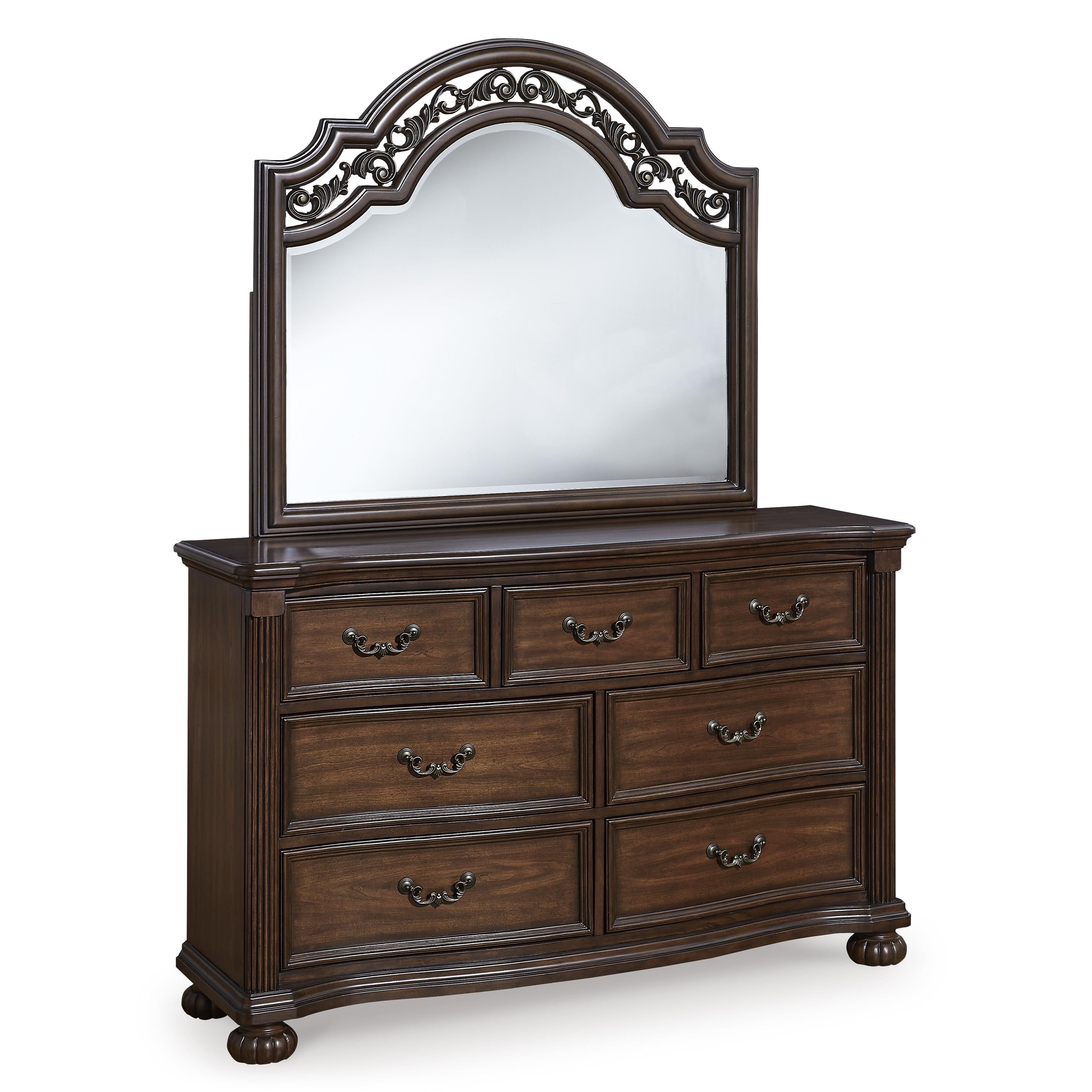 Signature Design by Ashley Lavinton B764B1 Dresser and Mirror - Image 1