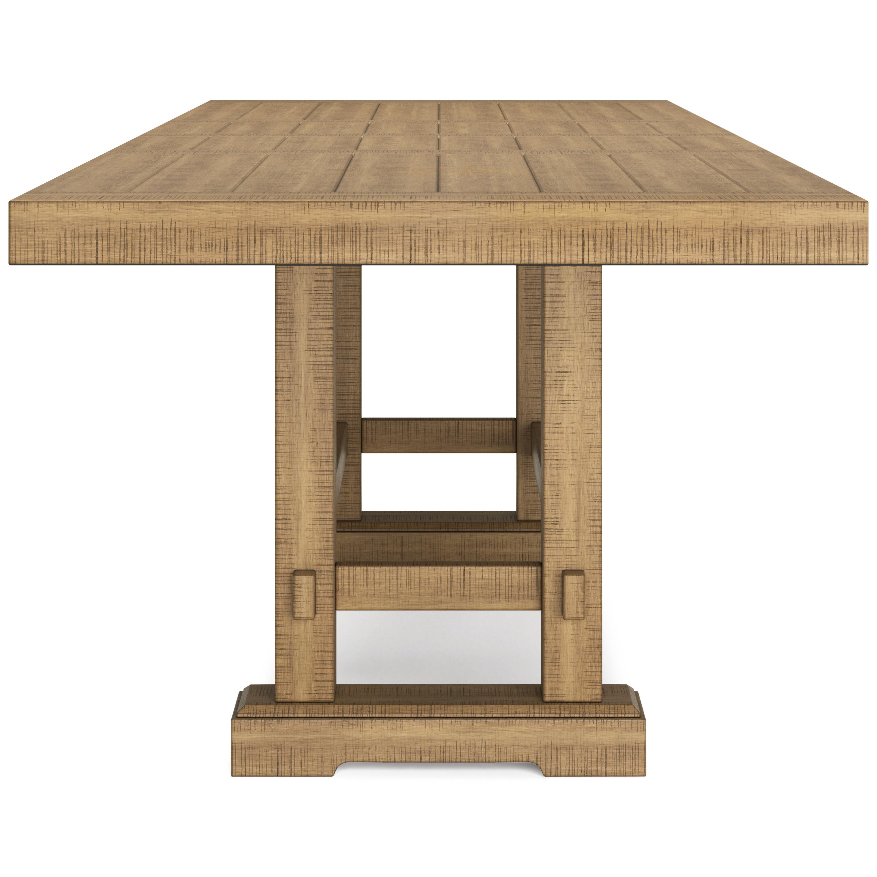 Signature Design by Ashley Havonplane D773-32 Rectangular Dining Room Counter Extension Table - Image 3