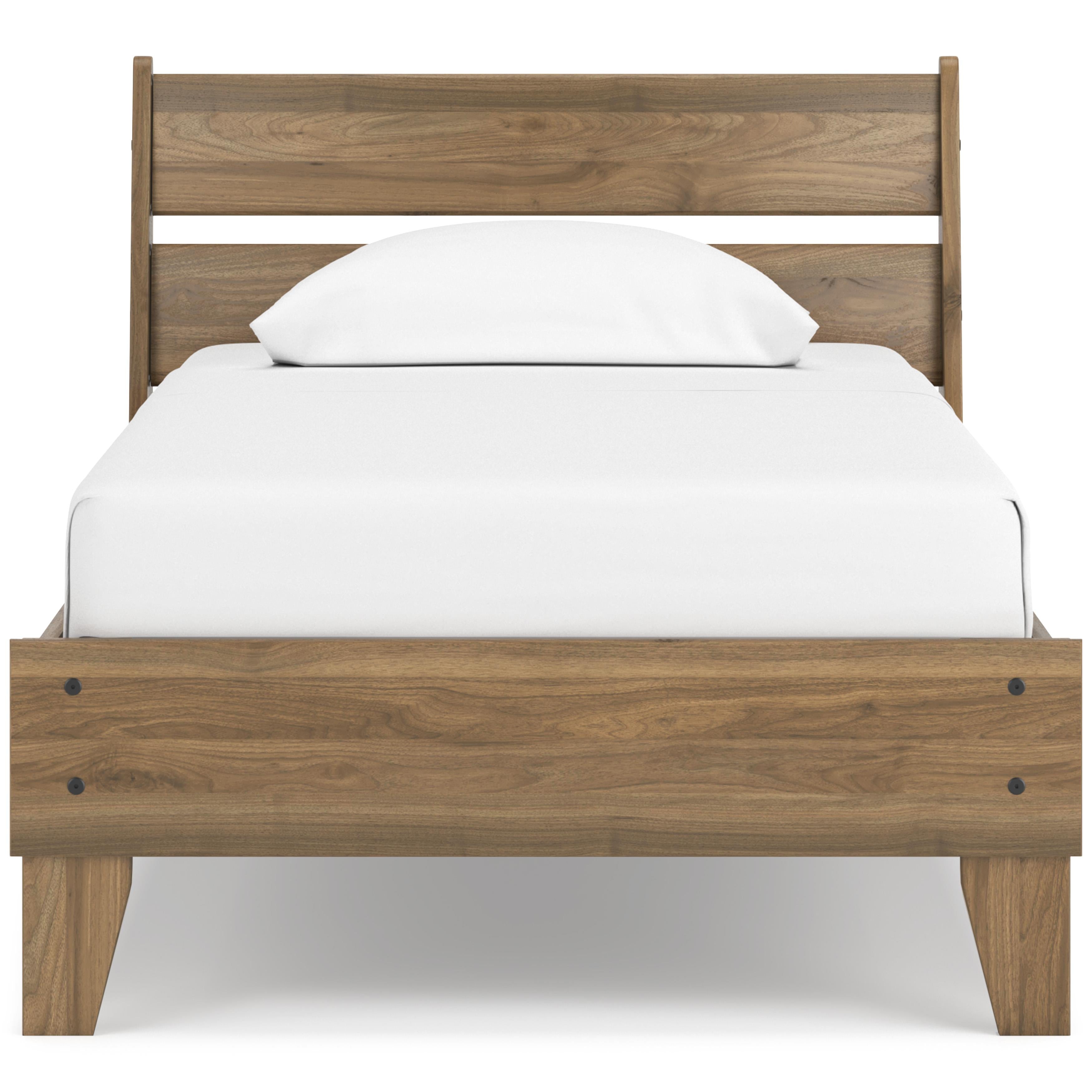 Signature Design by Ashley Deanlow EB1866B1 Twin Platform Panel Bed - Image 2
