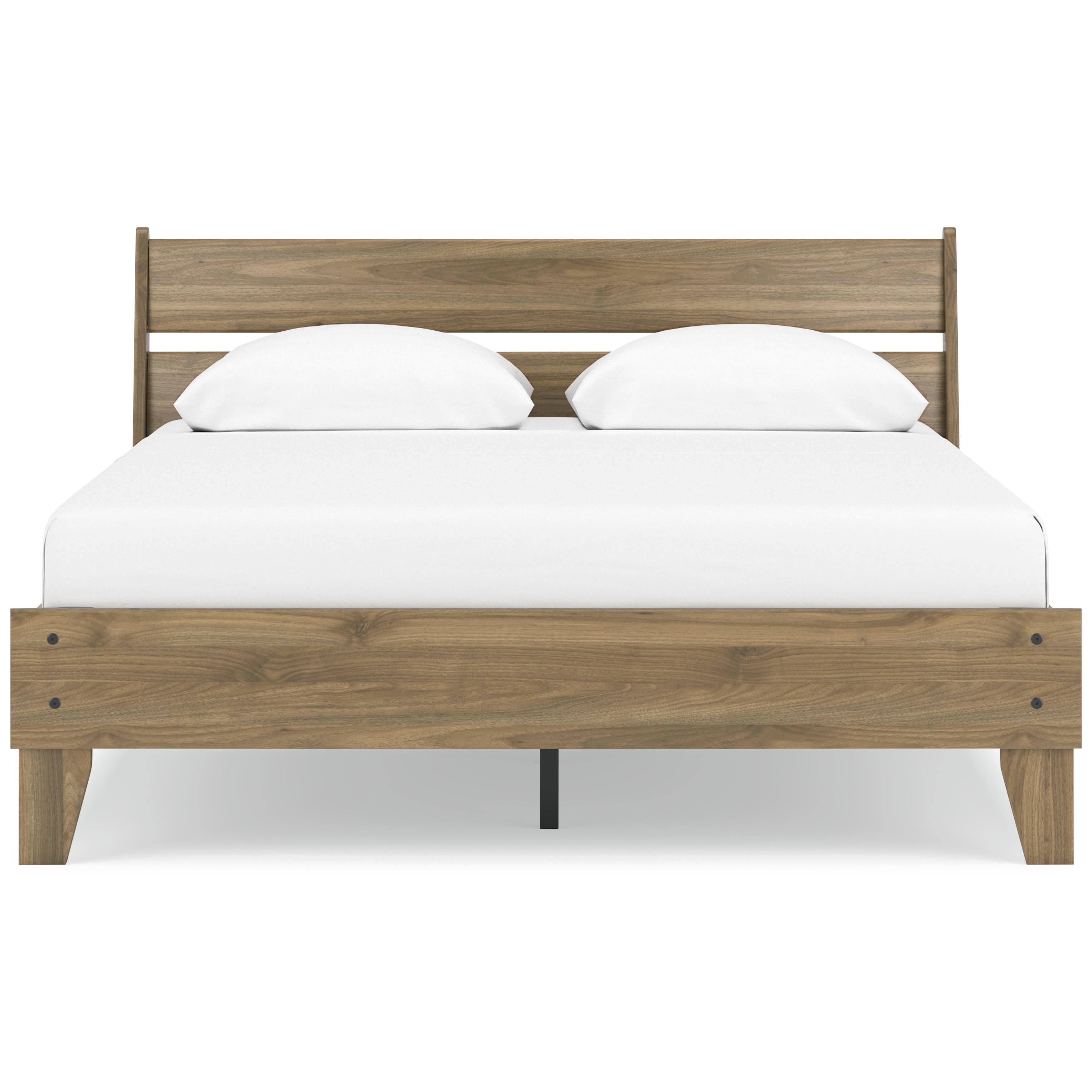 Signature Design by Ashley Deanlow EB1866B3 Queen Platform Panel Bed - Image 2
