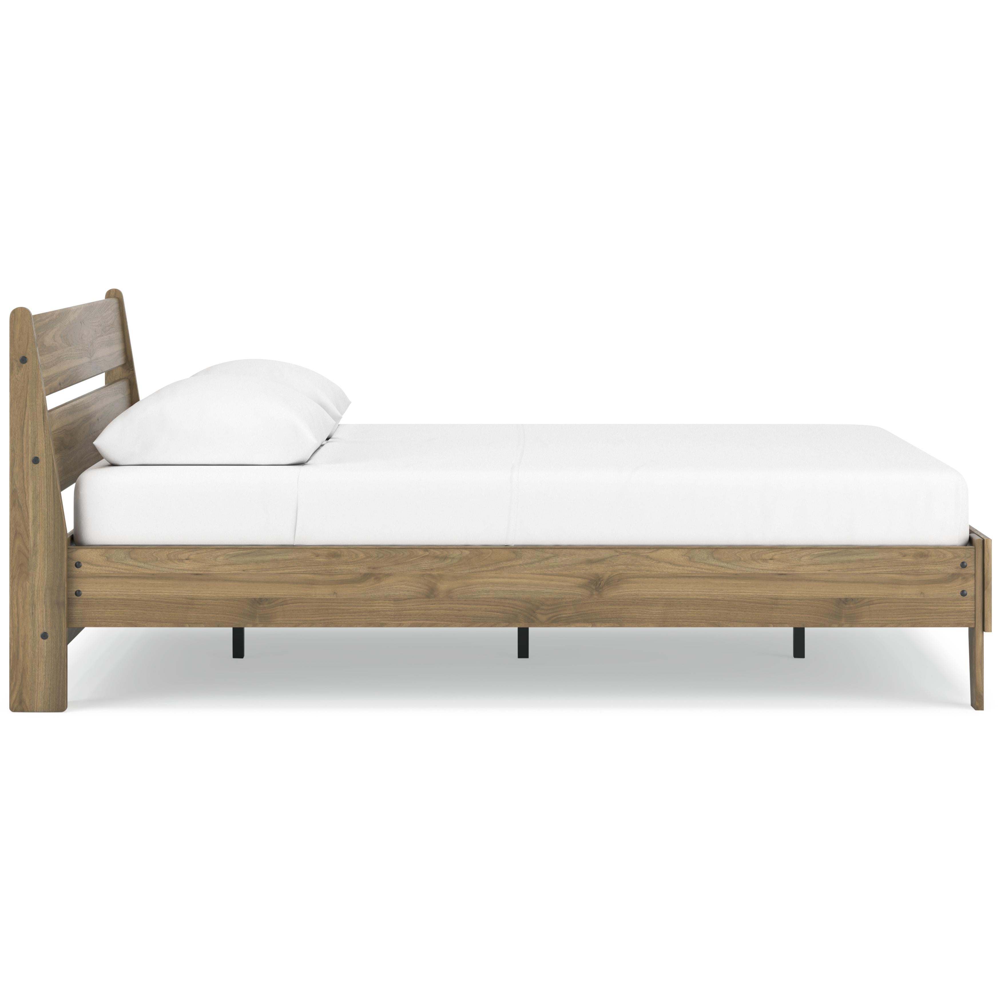Signature Design by Ashley Deanlow EB1866B3 Queen Platform Panel Bed - Image 3