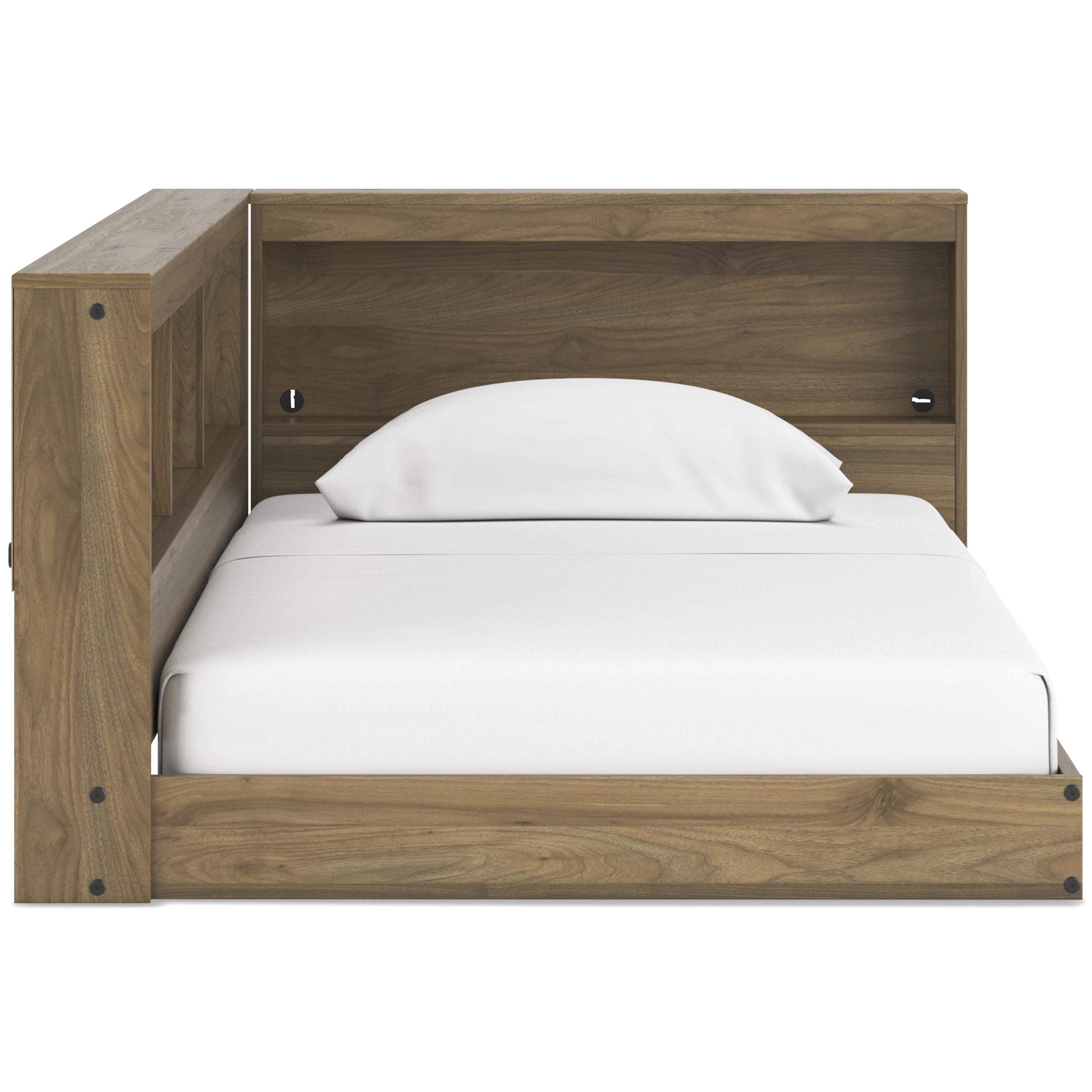 Signature Design by Ashley Deanlow EB1866B4 Twin Bookcase Storage Bed - Image 2