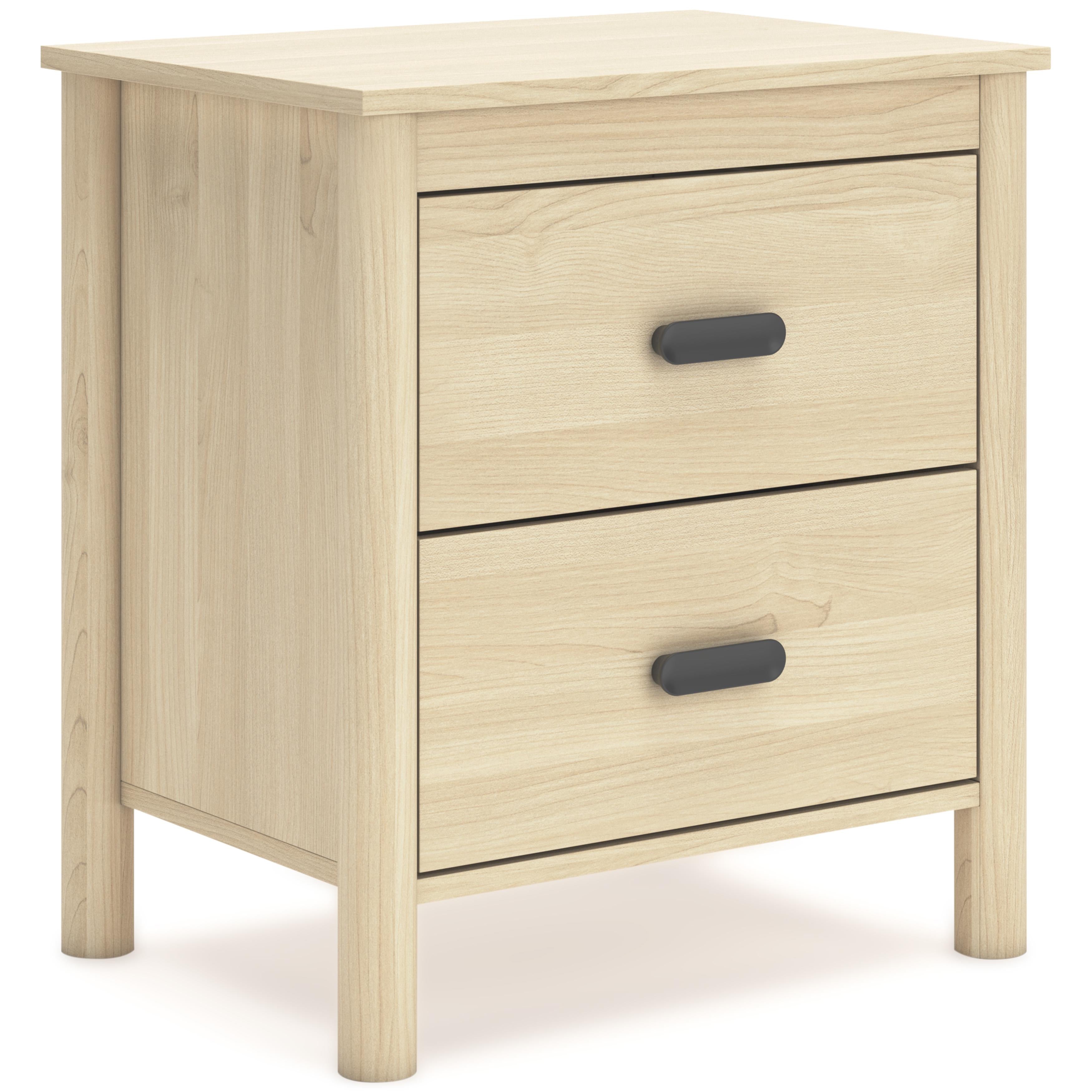 Signature Design by Ashley Cabinella EB2444-292 Two Drawer Night Stand - Image 1