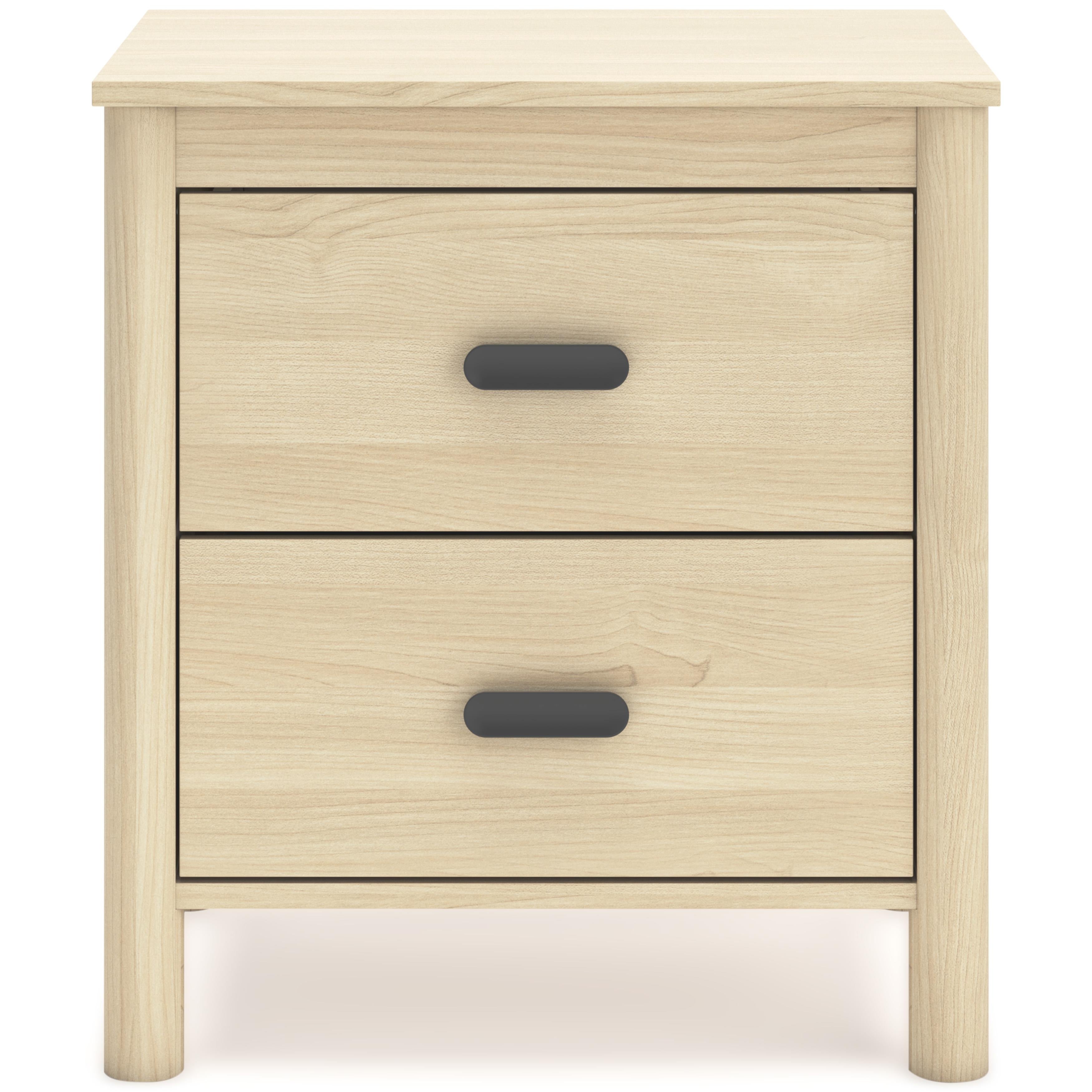 Signature Design by Ashley Cabinella EB2444-292 Two Drawer Night Stand - Image 3