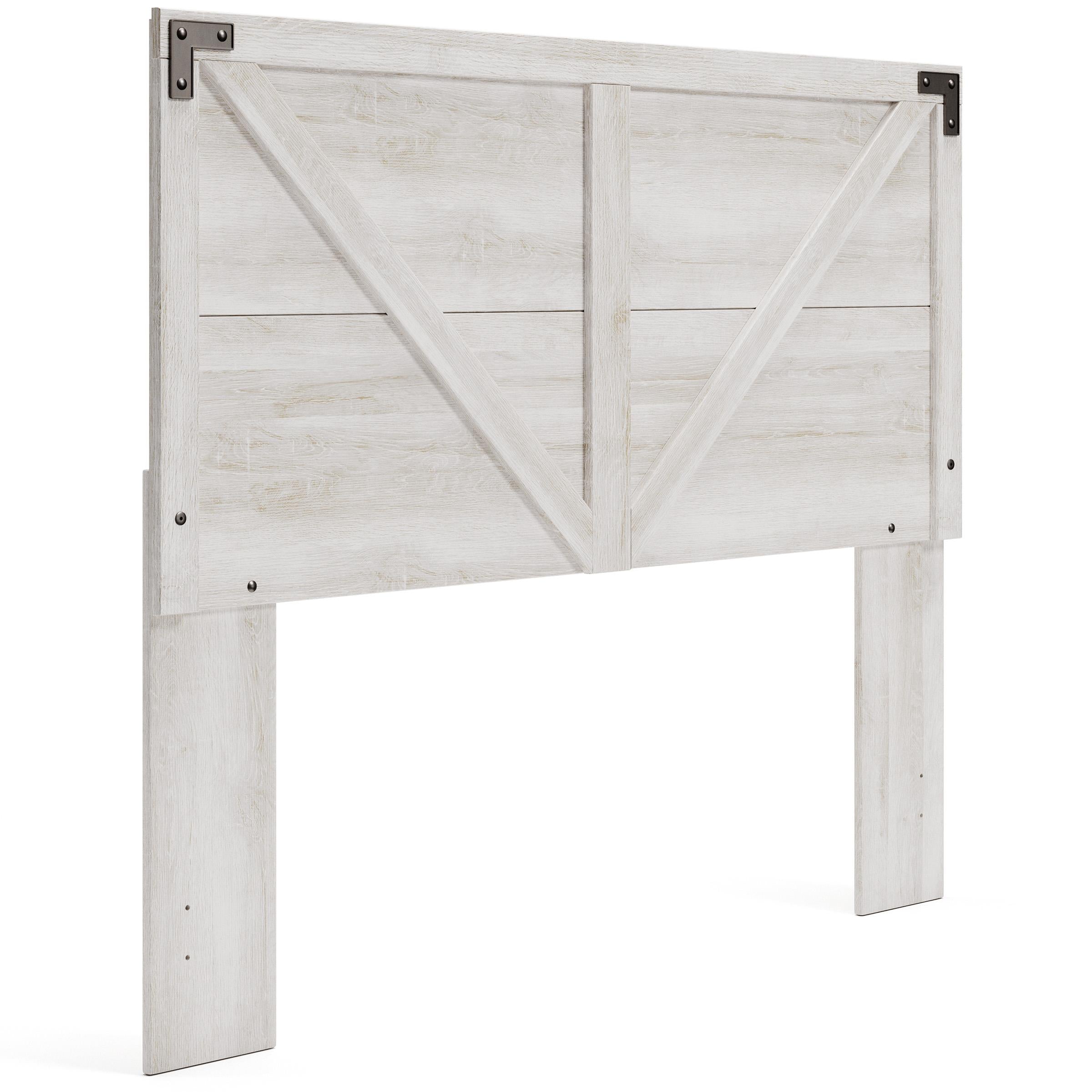 Signature Design by Ashley Shawburn EB4121-157 Queen Crossbuck Panel Headboard - Image 2