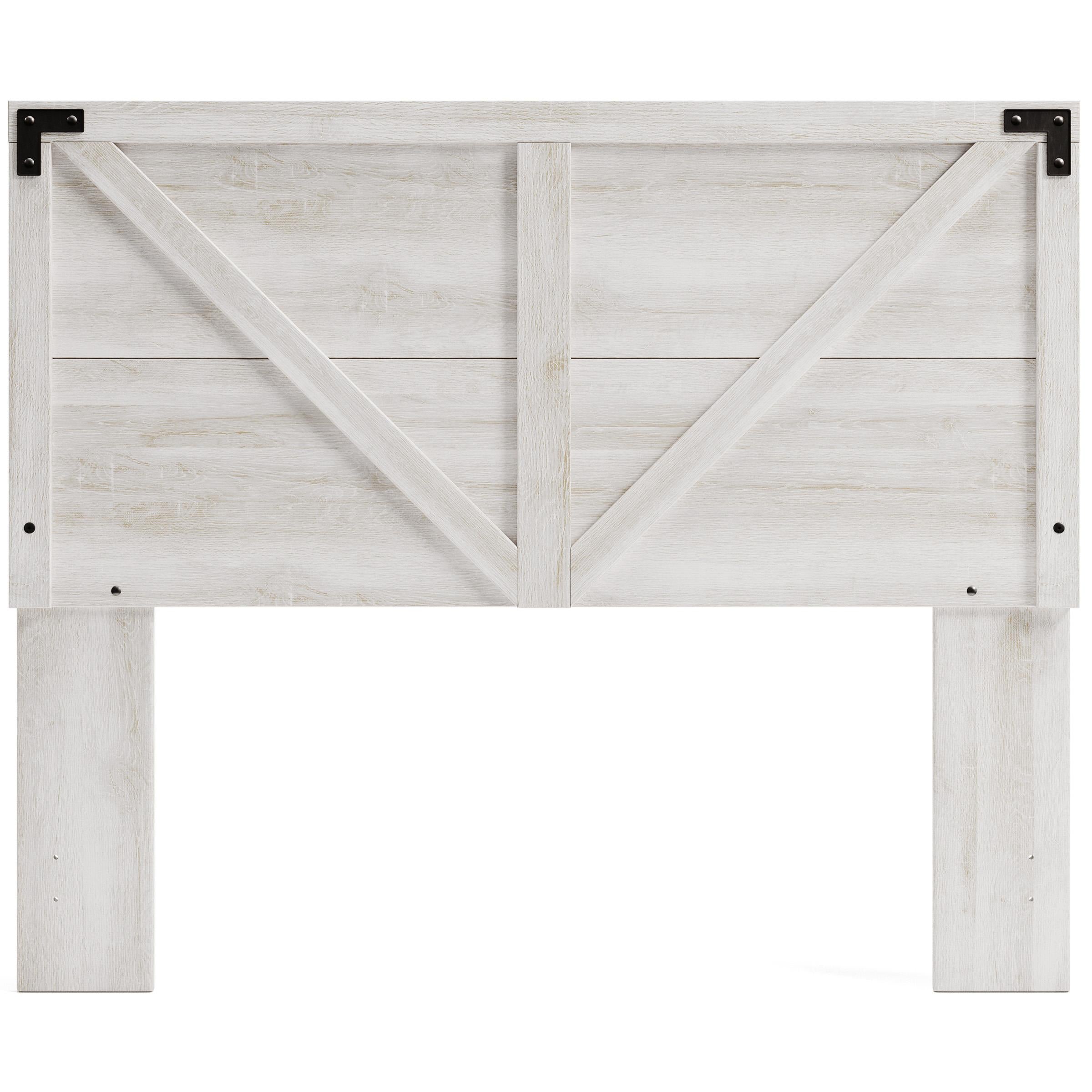 Signature Design by Ashley Shawburn EB4121-157 Queen Crossbuck Panel Headboard - Image 1
