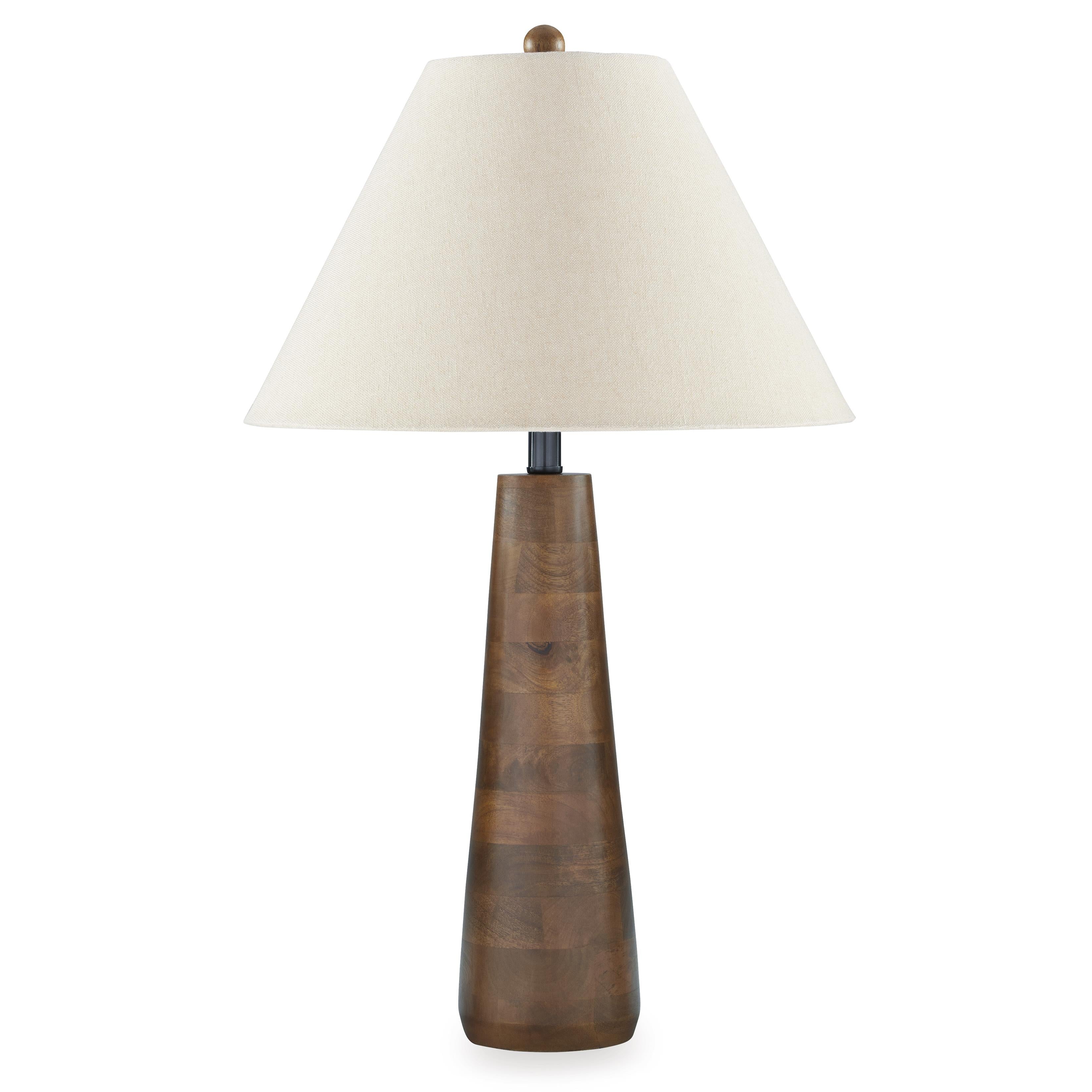 Signature Design by Ashley Danset L329104 Wood Table Lamp - Image 1