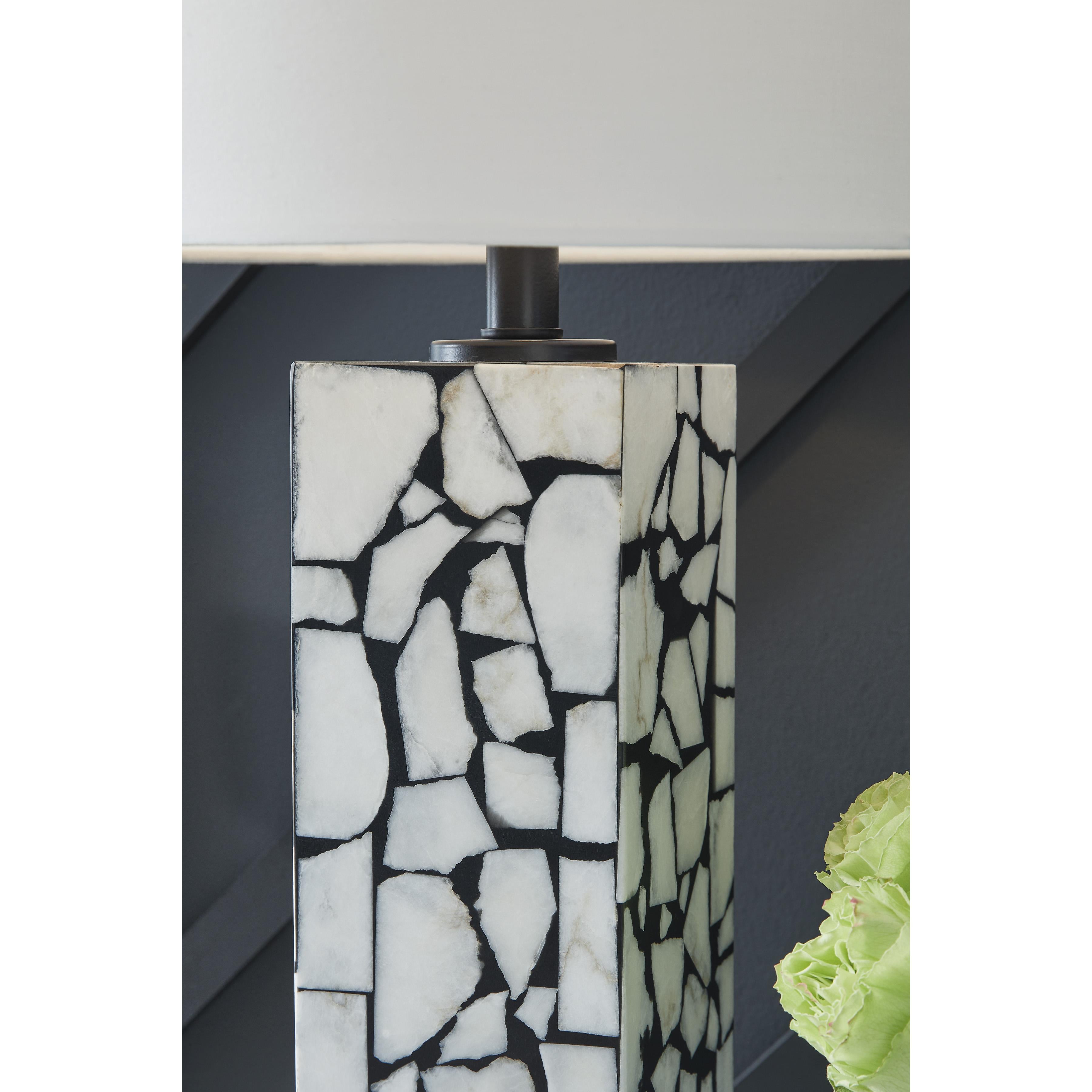 Signature Design by Ashley Macaria L429044 Marble Table Lamp - Image 3