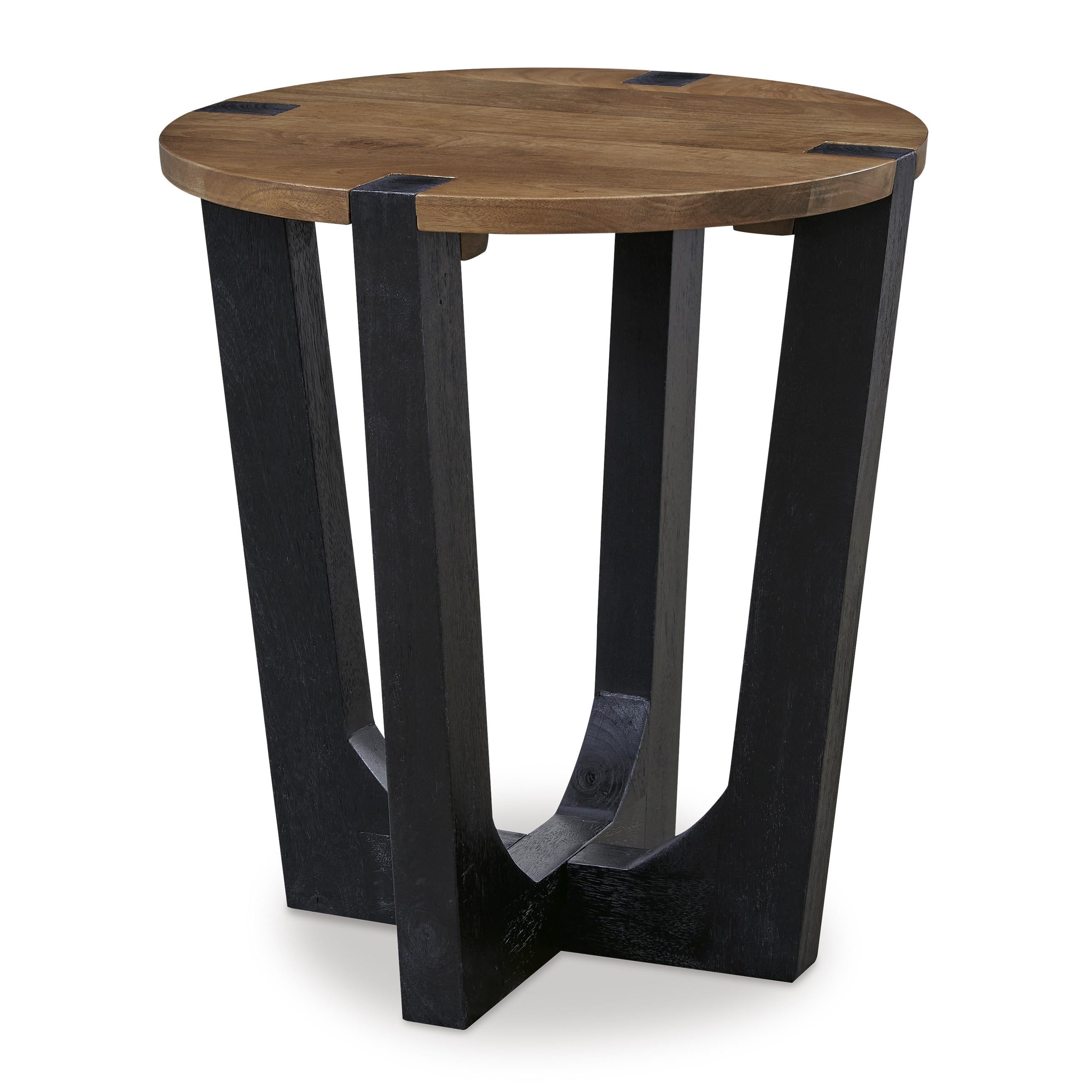 Signature Design by Ashley Hanneforth T726-6 Round End Table - Image 1