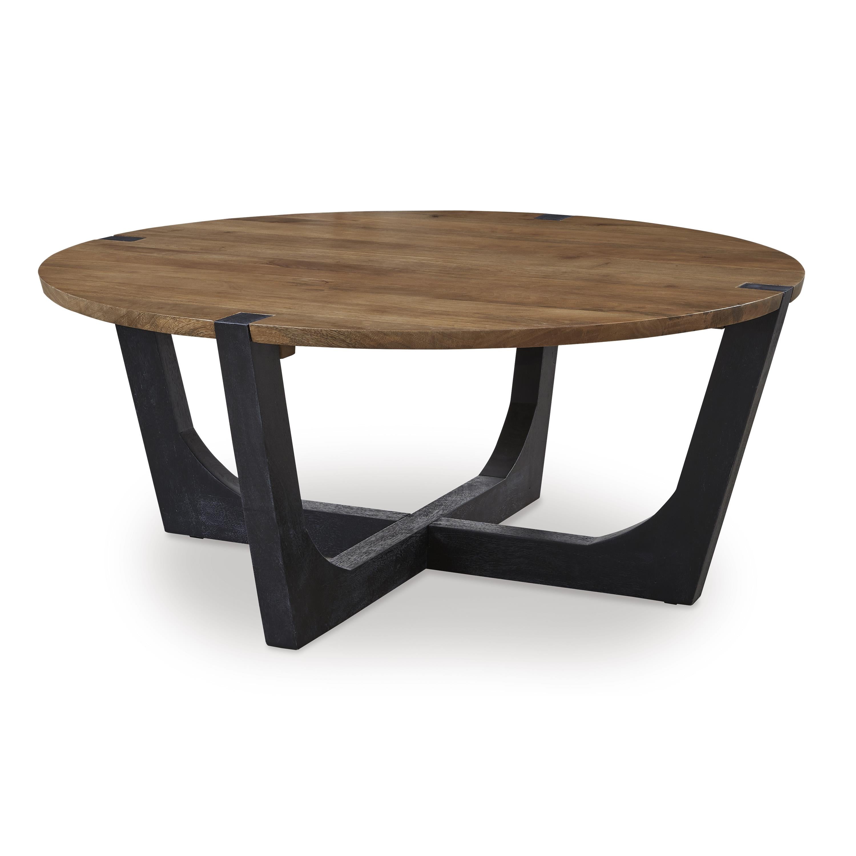 Signature Design by Ashley Hanneforth T726-8 Round Cocktail Table - Image 1