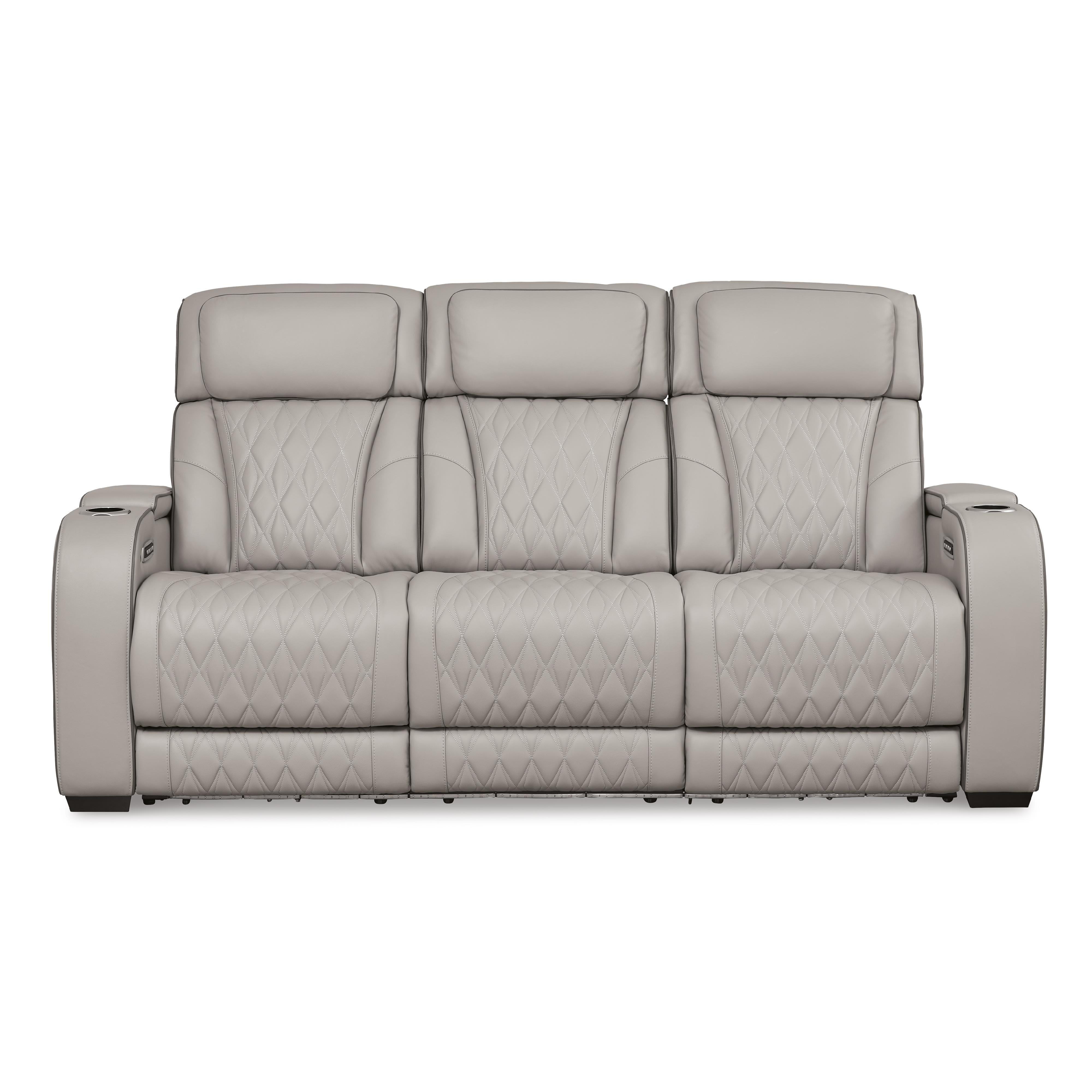 Signature Design by Ashley Boyington U2710515 Power Reclining Sofa with Adjustable Headrest - Image 3
