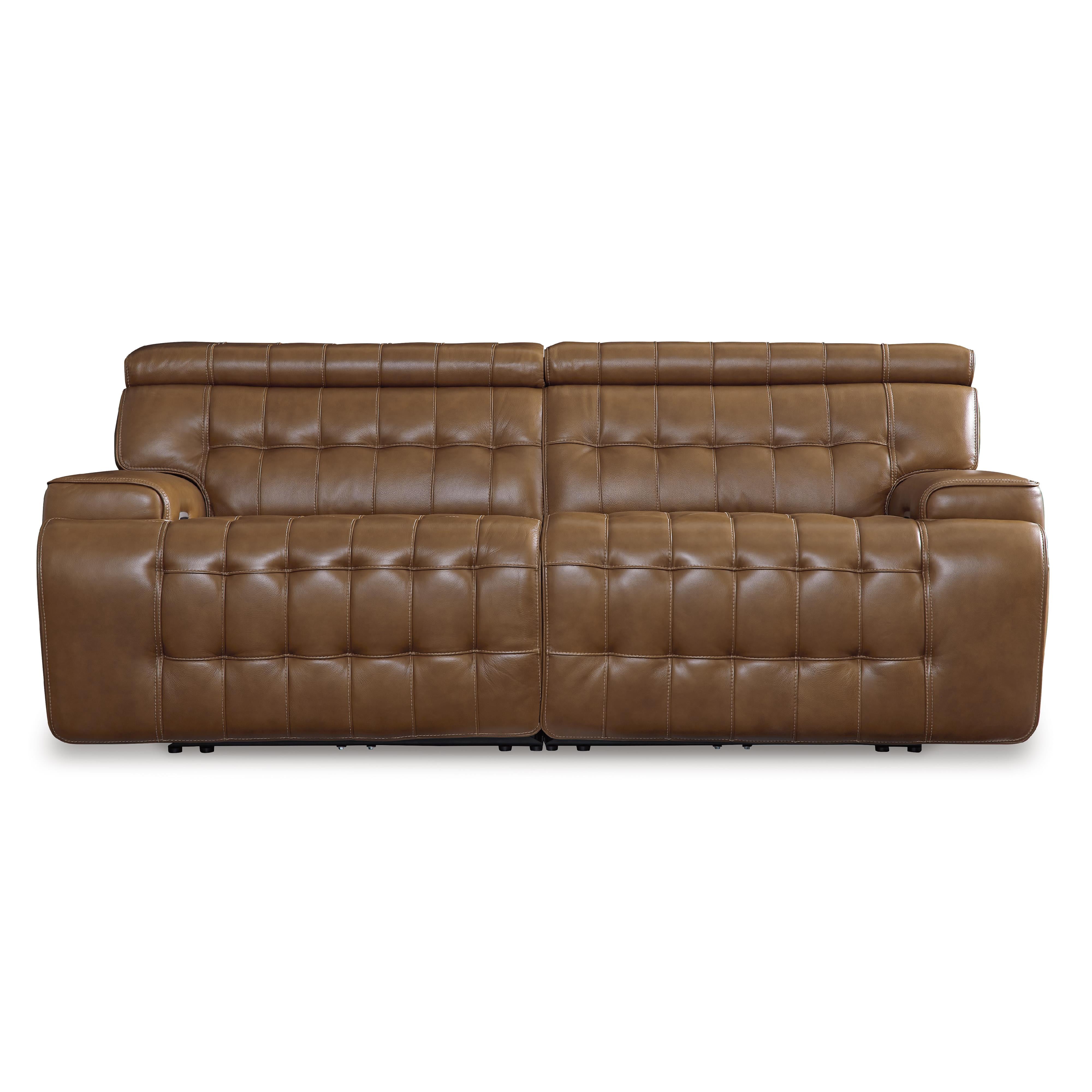 Signature Design by Ashley Temmpton U92708S1 2 pc Power Reclining Sectional Loveseat - Image 1