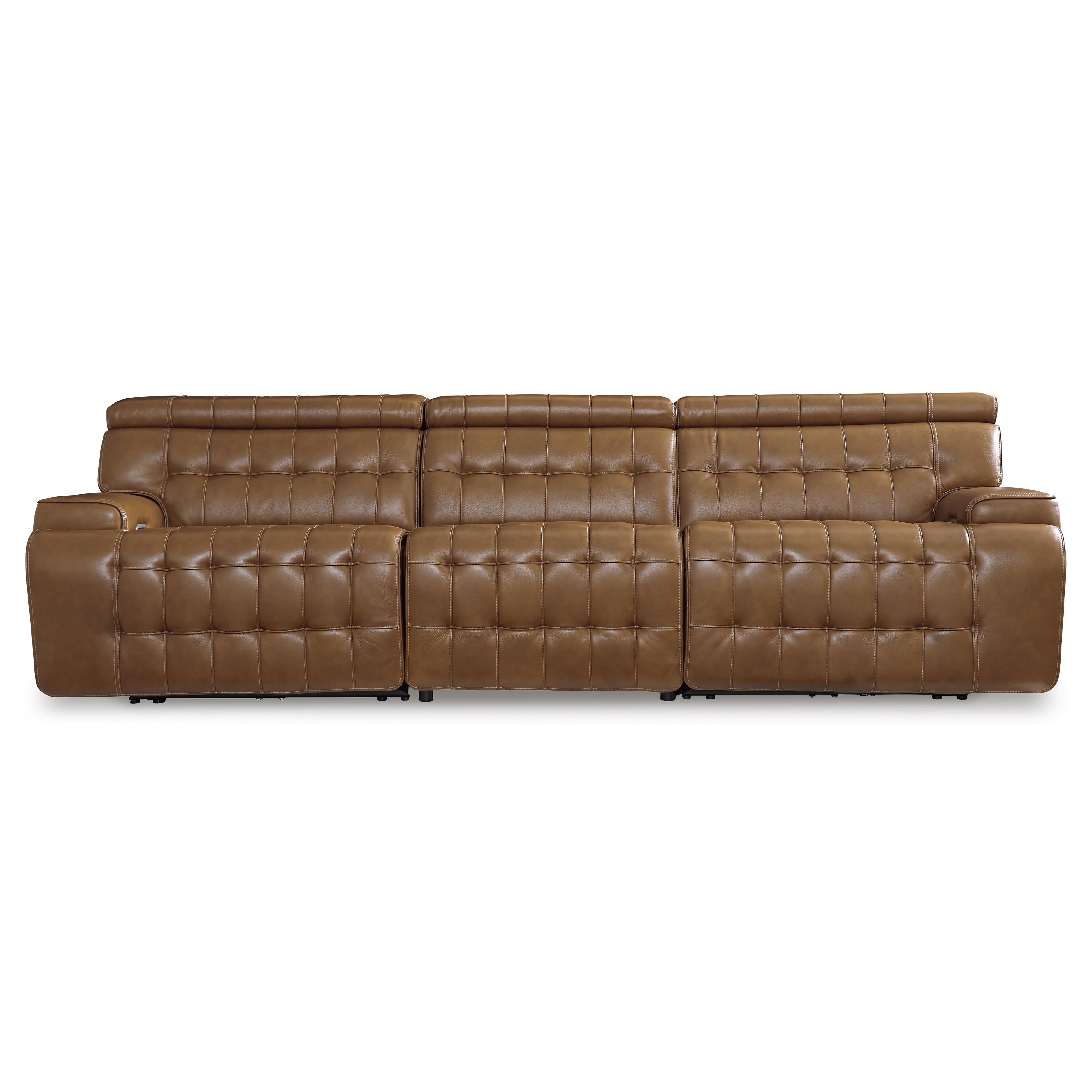 Signature Design by Ashley Temmpton U92708S3 3 pc Power Reclining Sectional Sofa - Image 1