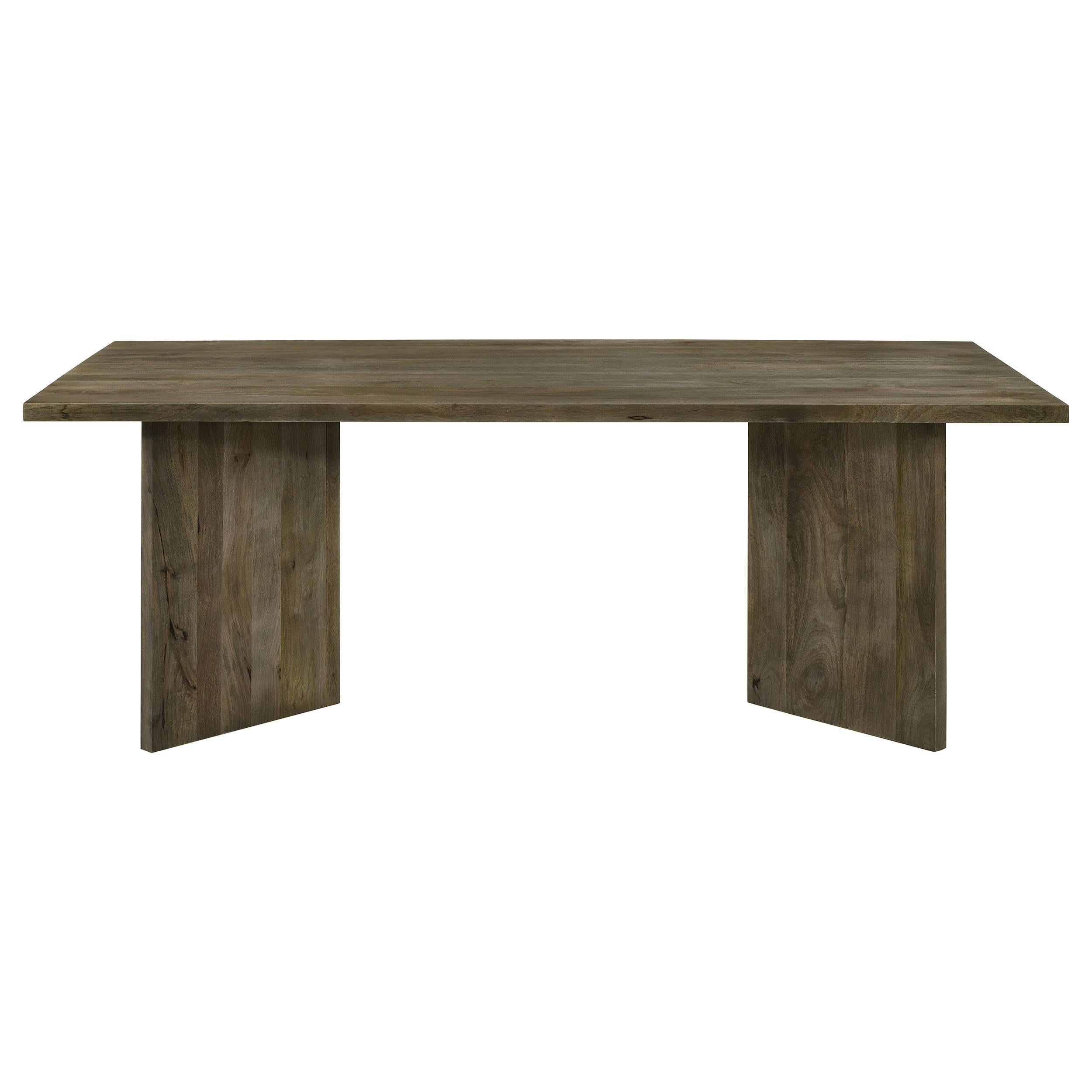 Coaster Furniture Tyler 130511 80-inch Solid Wood Dining Table - Mango Brown - Image 2