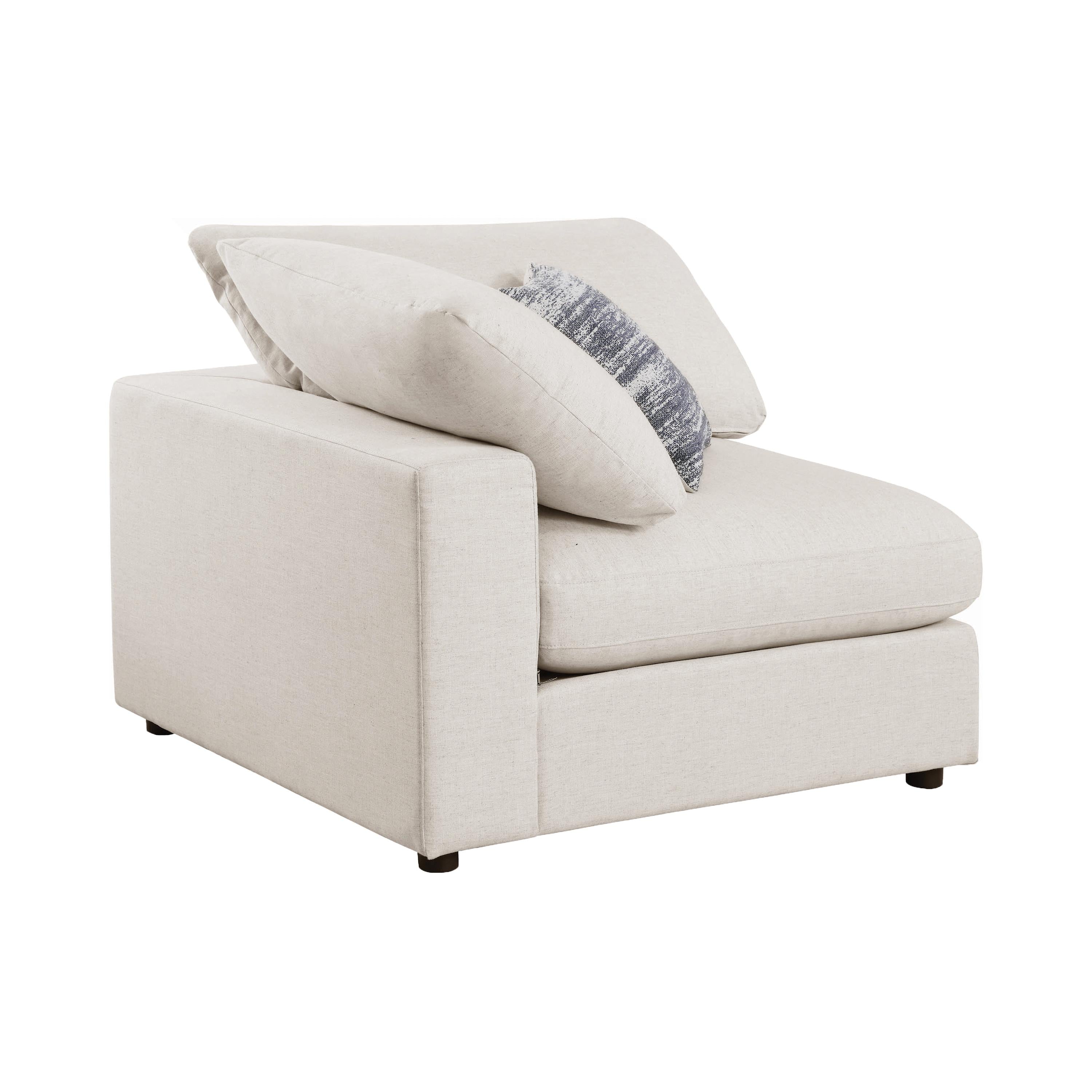 Coaster Furniture Serene 551321-SETA 4 pc Upholstered Modular Sectional - Beige - Image 3