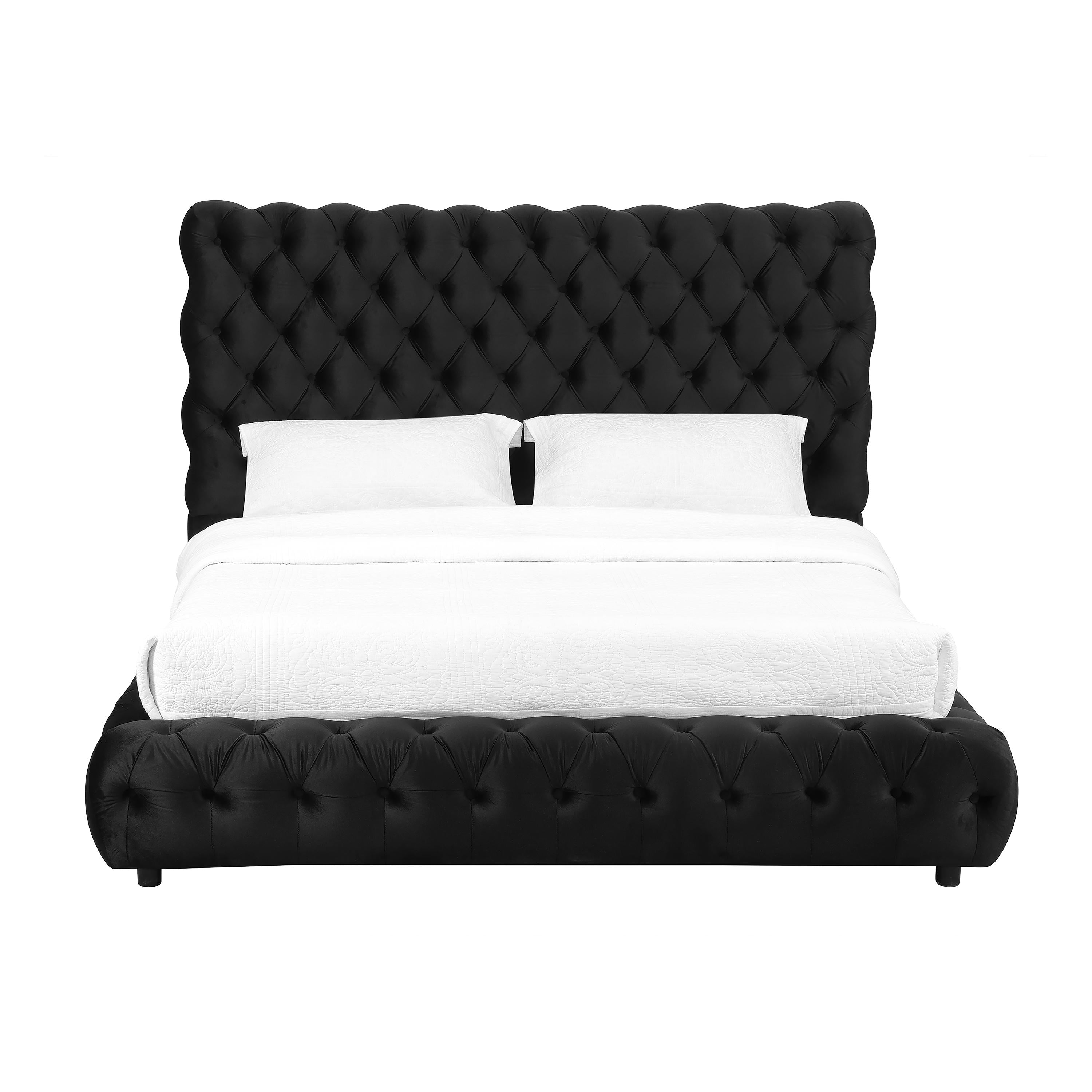 Crown Mark Flory 5112BK-K King Bed - Black - Image 1