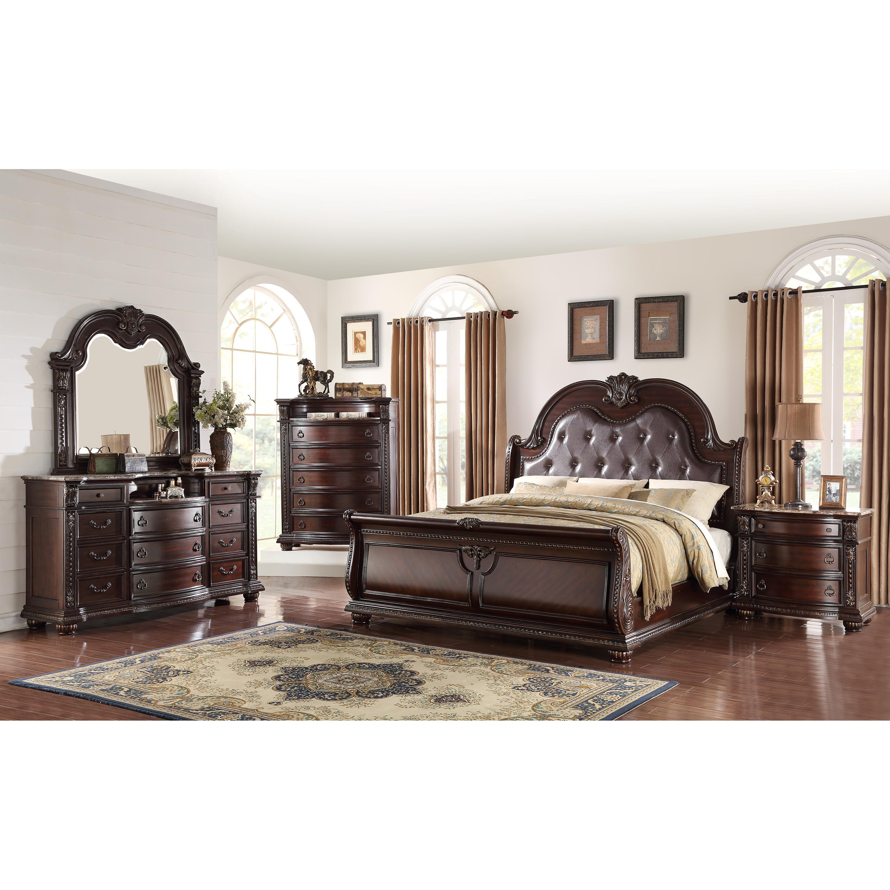 Crown Mark Stanley B1600B-K King Bed - Image 2