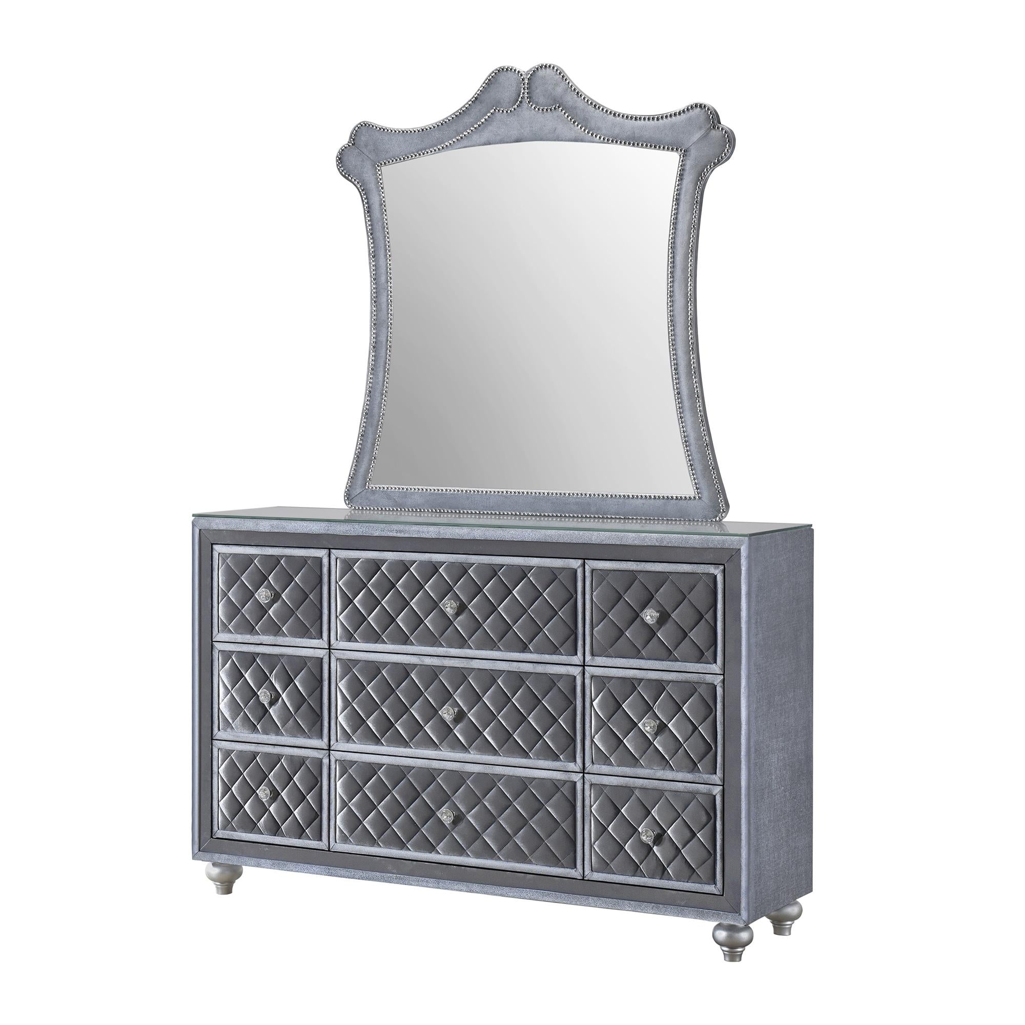 Crown Mark Cameo B2100-11 Dresser Mirror - Image 3
