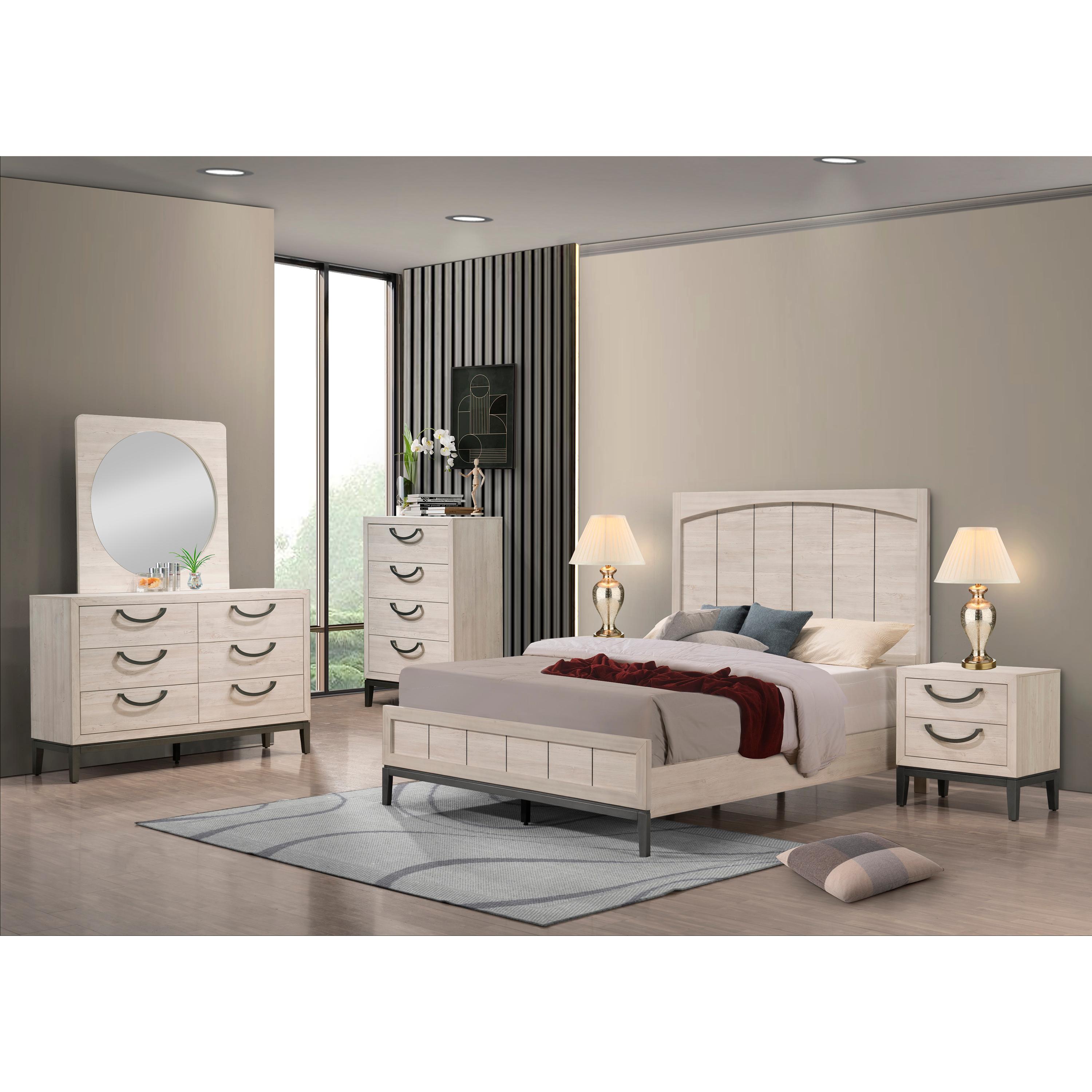 Crown Mark Veda B3300-2 Nightstand - Image 2
