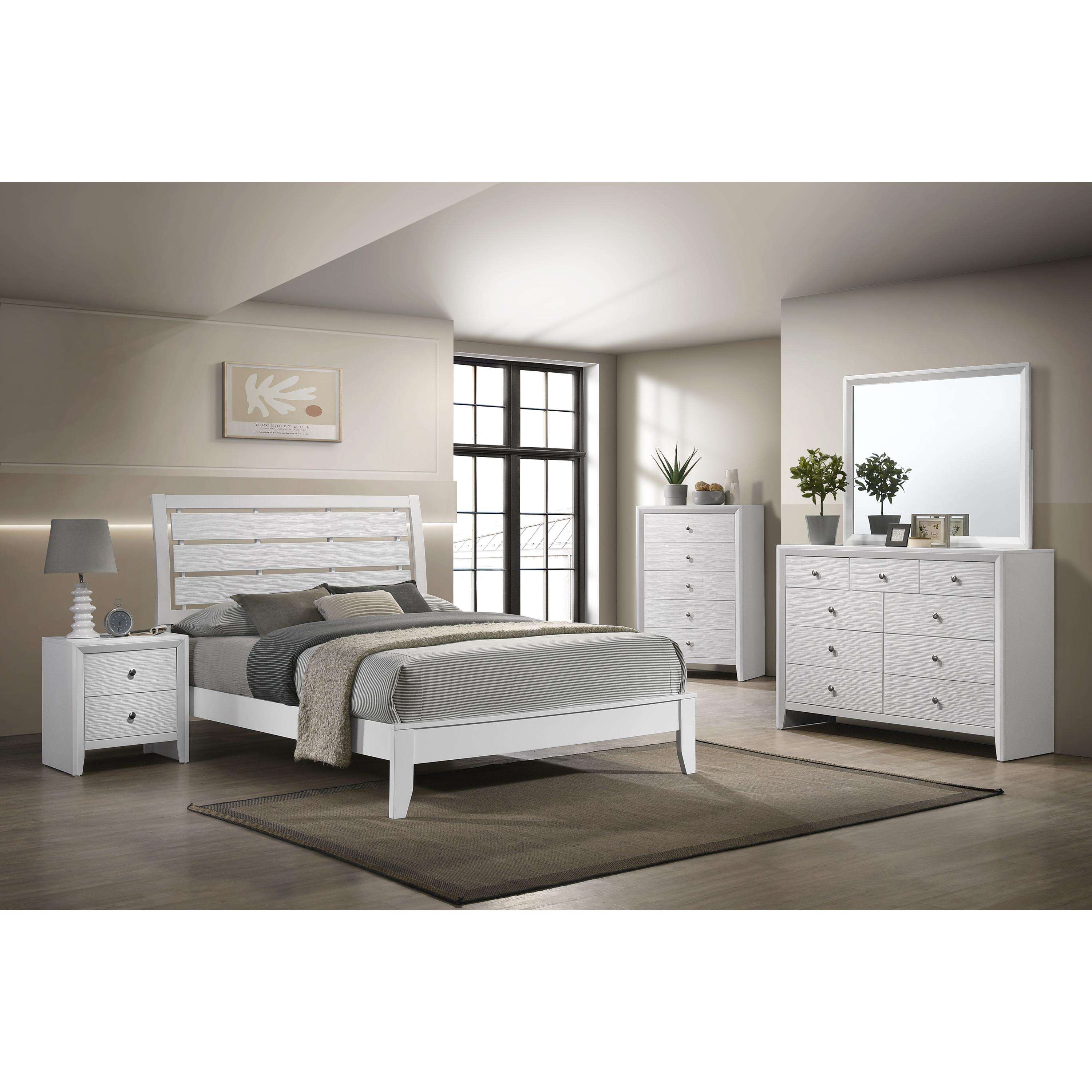 Crown Mark Evan B4710-1 Dresser - White - Image 2