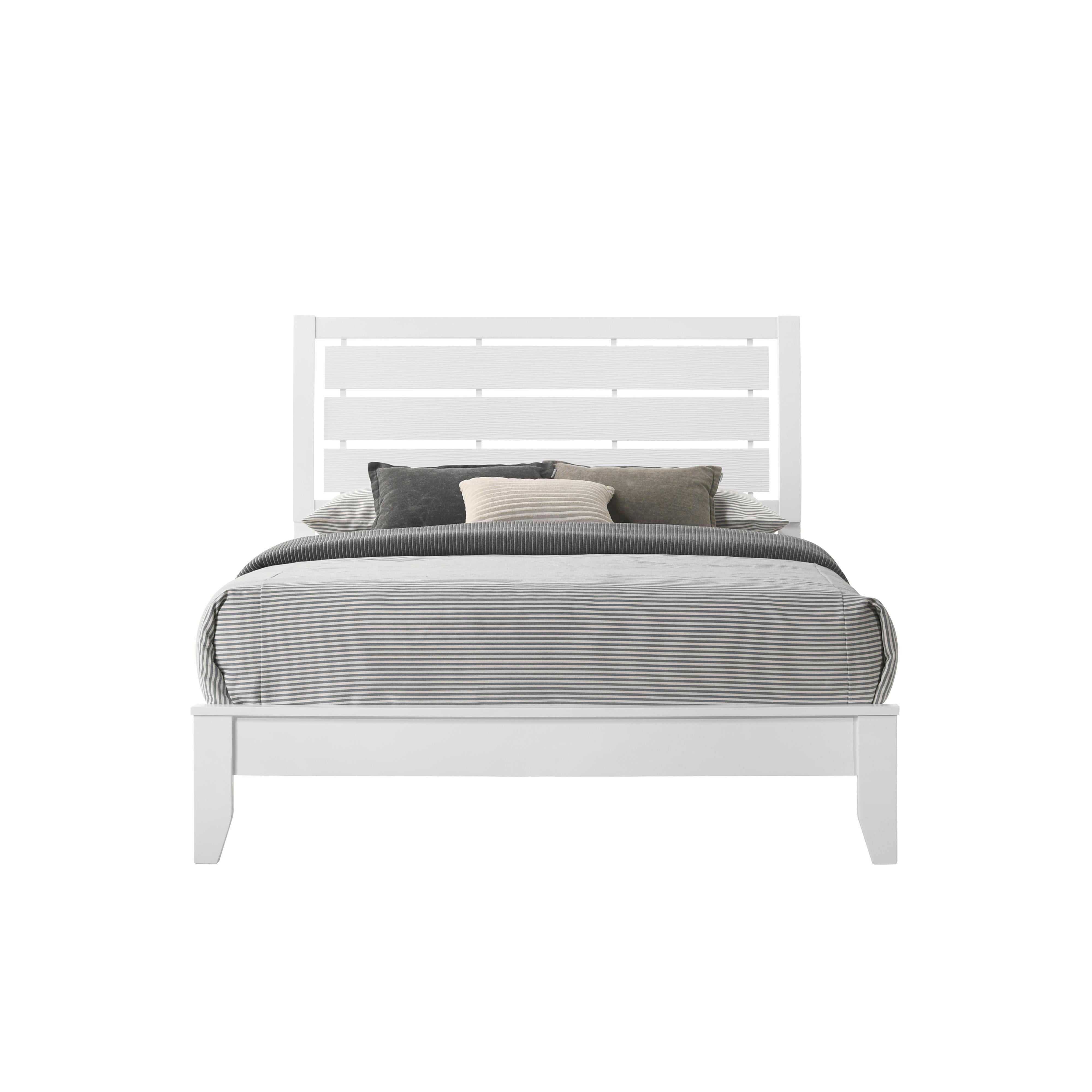 Crown Mark Evan B4710-Q Queen Bed - White - Image 3