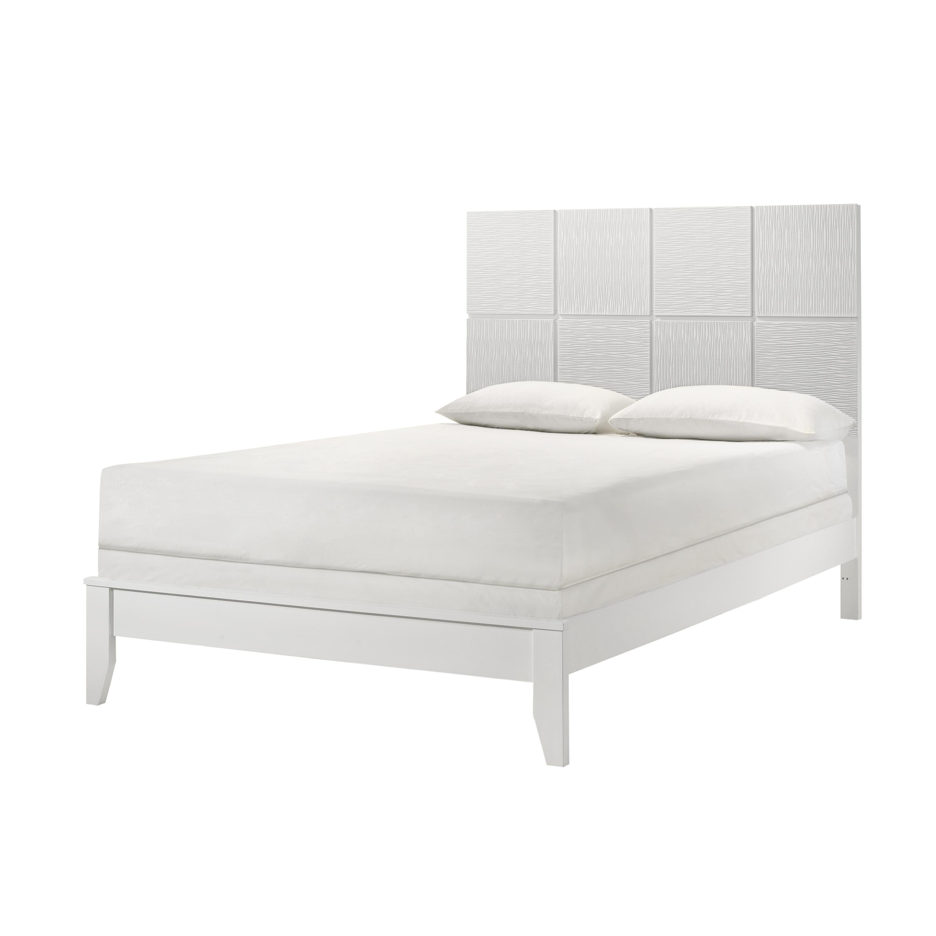 Crown Mark Denker B4712-Q Queen Bed - White - Image 1