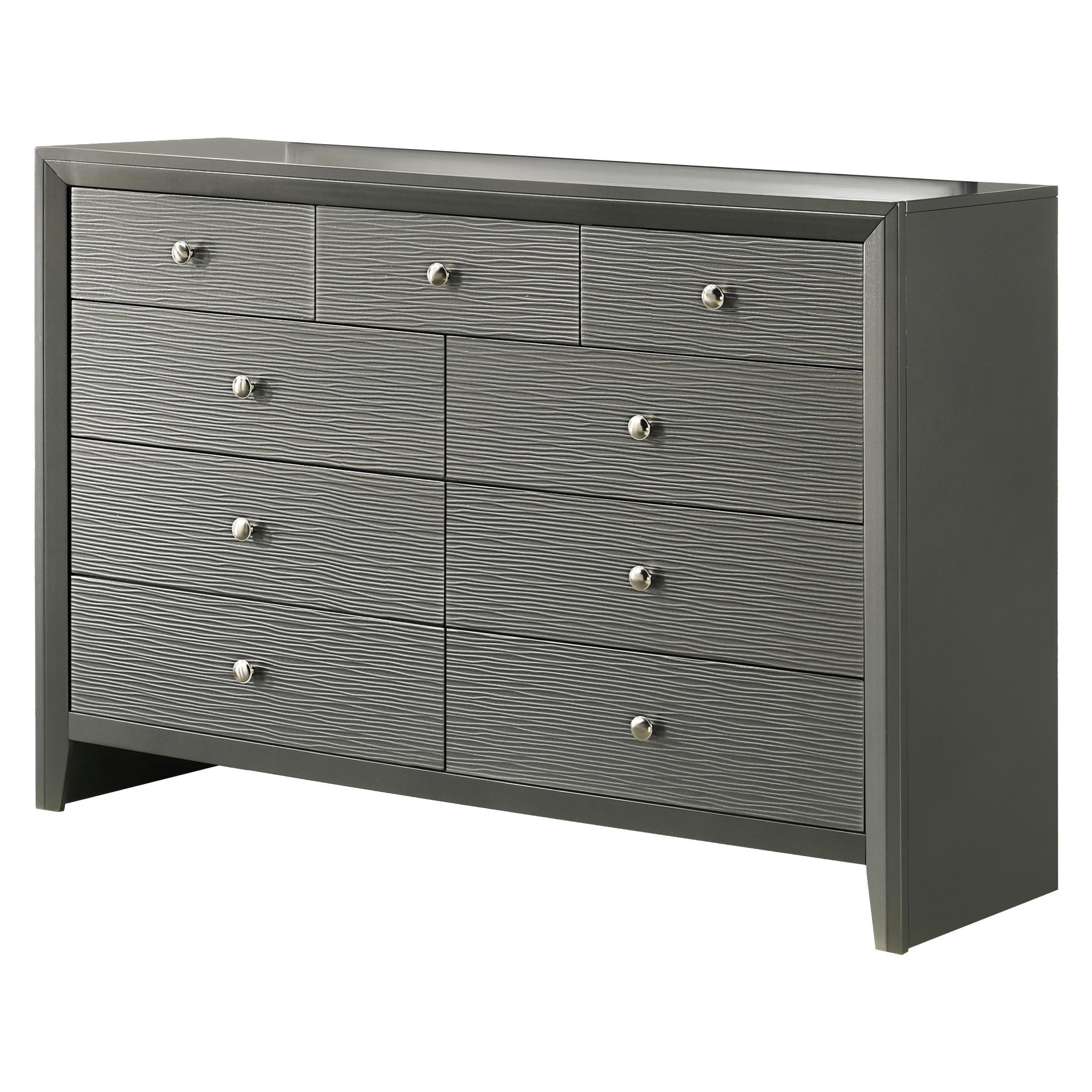 Crown Mark Denker B4715-1 Dresser - Gunmetal - Image 1