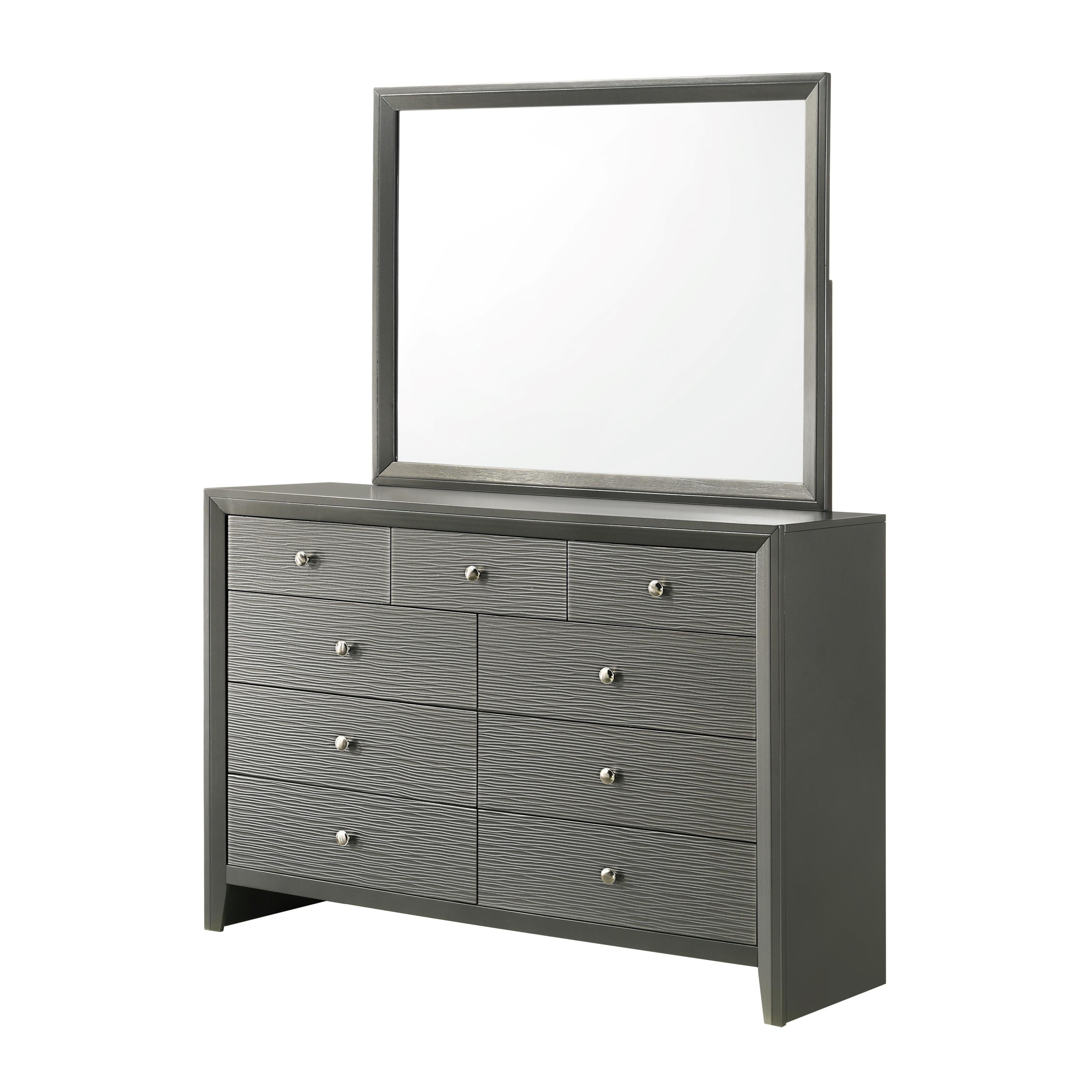 Crown Mark Denker B4715-1 Dresser - Gunmetal - Image 3
