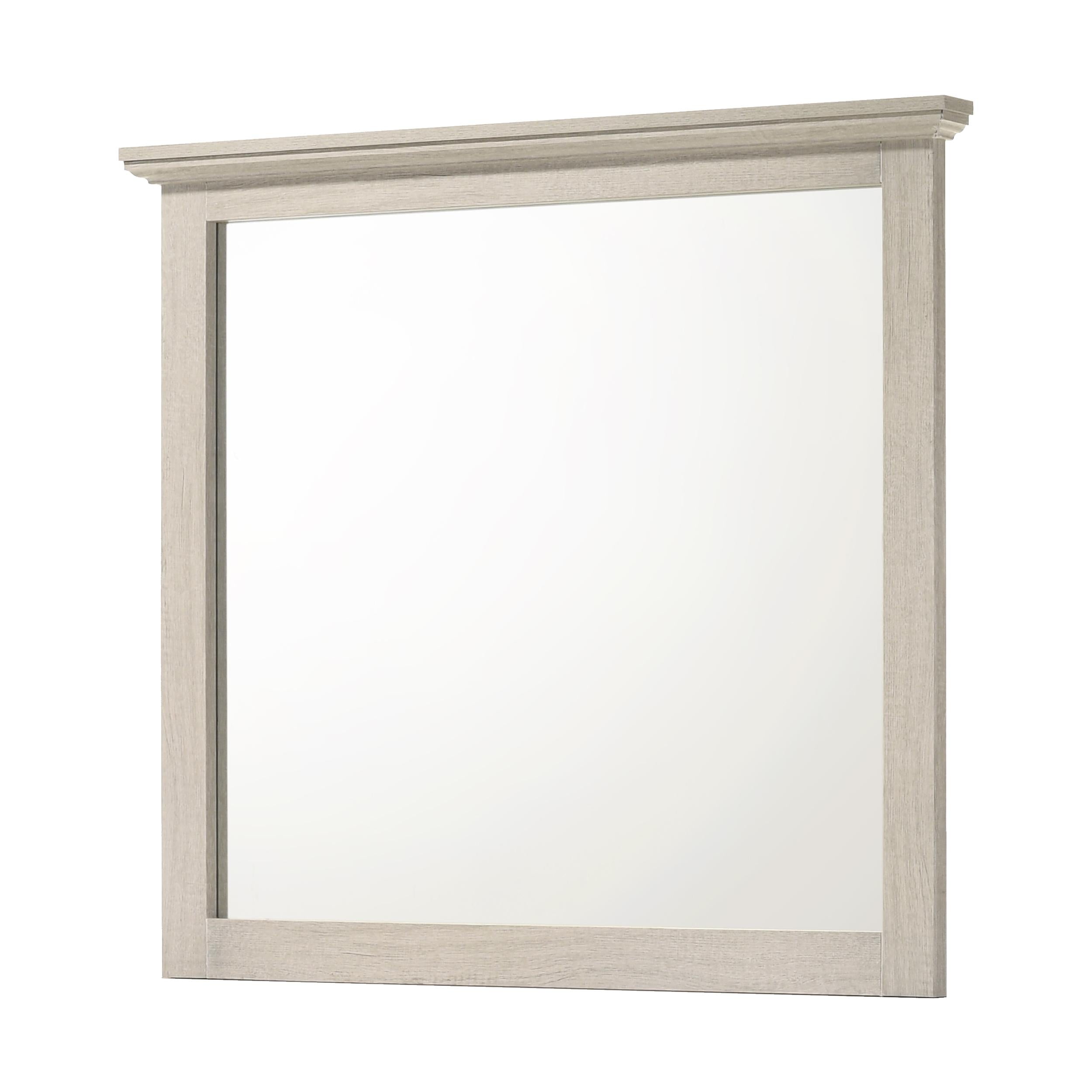 Crown Mark Sarter B4740-11 Dresser Mirror - White - Image 1