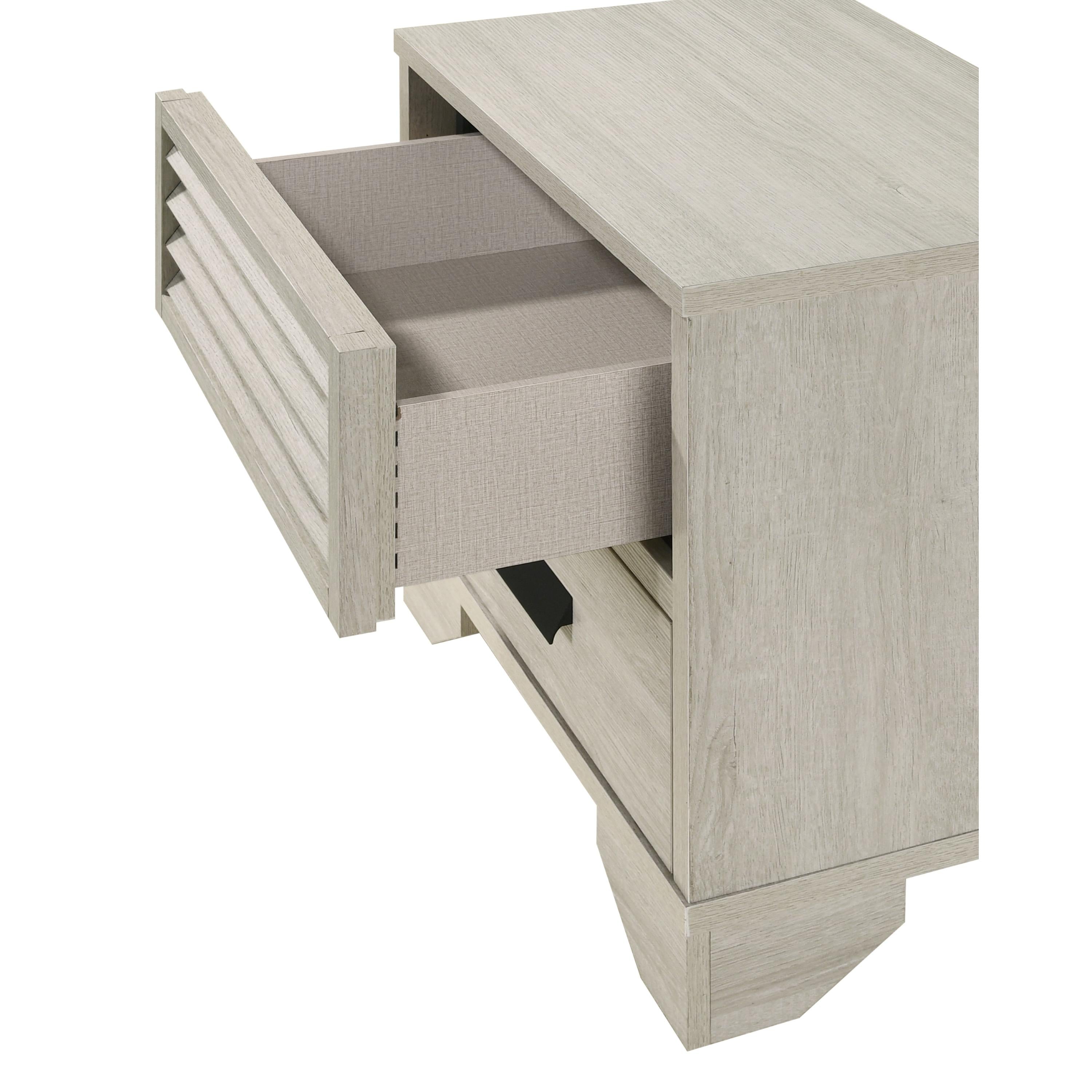 Crown Mark Sarter B4740-2 Nightstand - Beige - Image 3