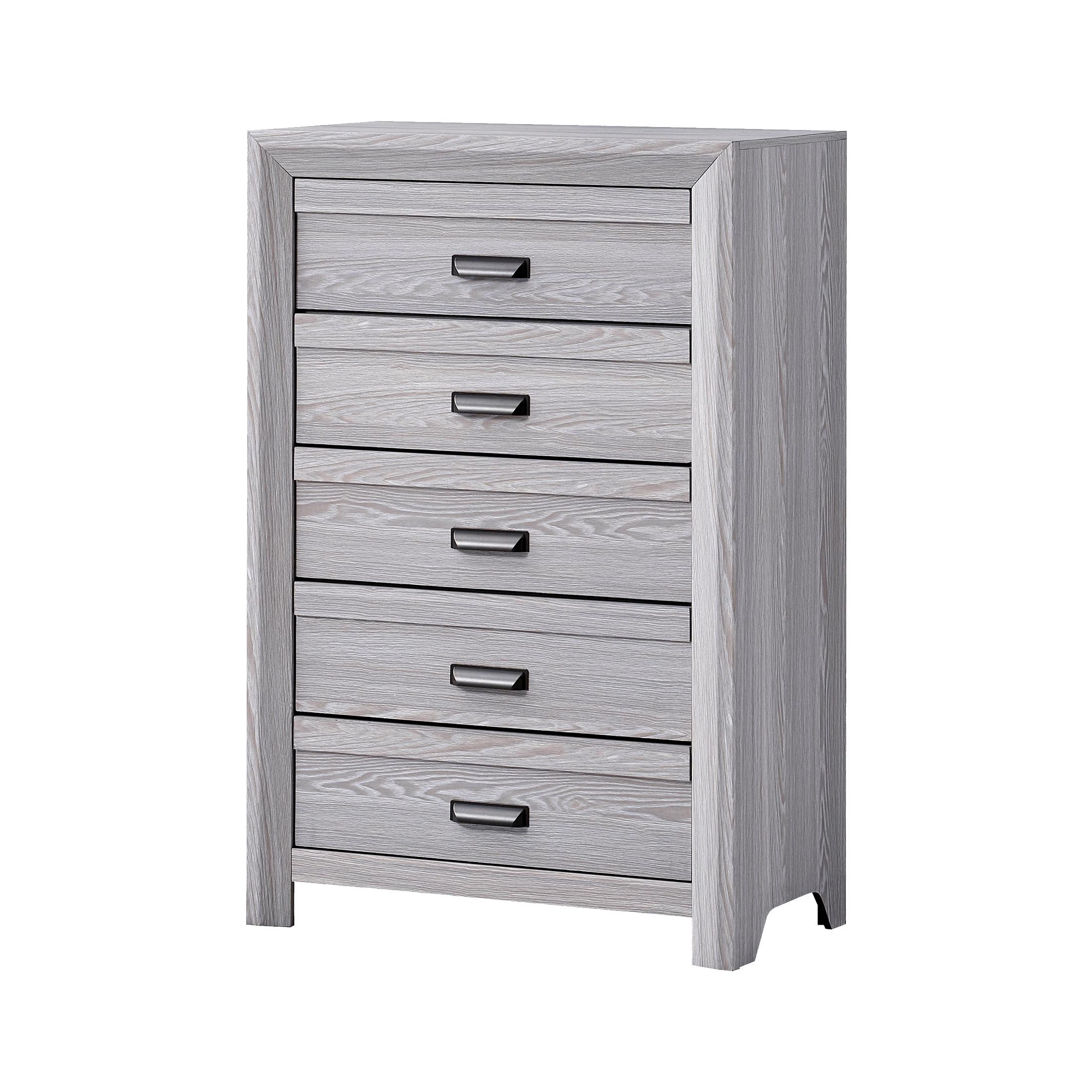 Crown Mark Adelaide B6710-4 Chest - Driftwood - Image 1