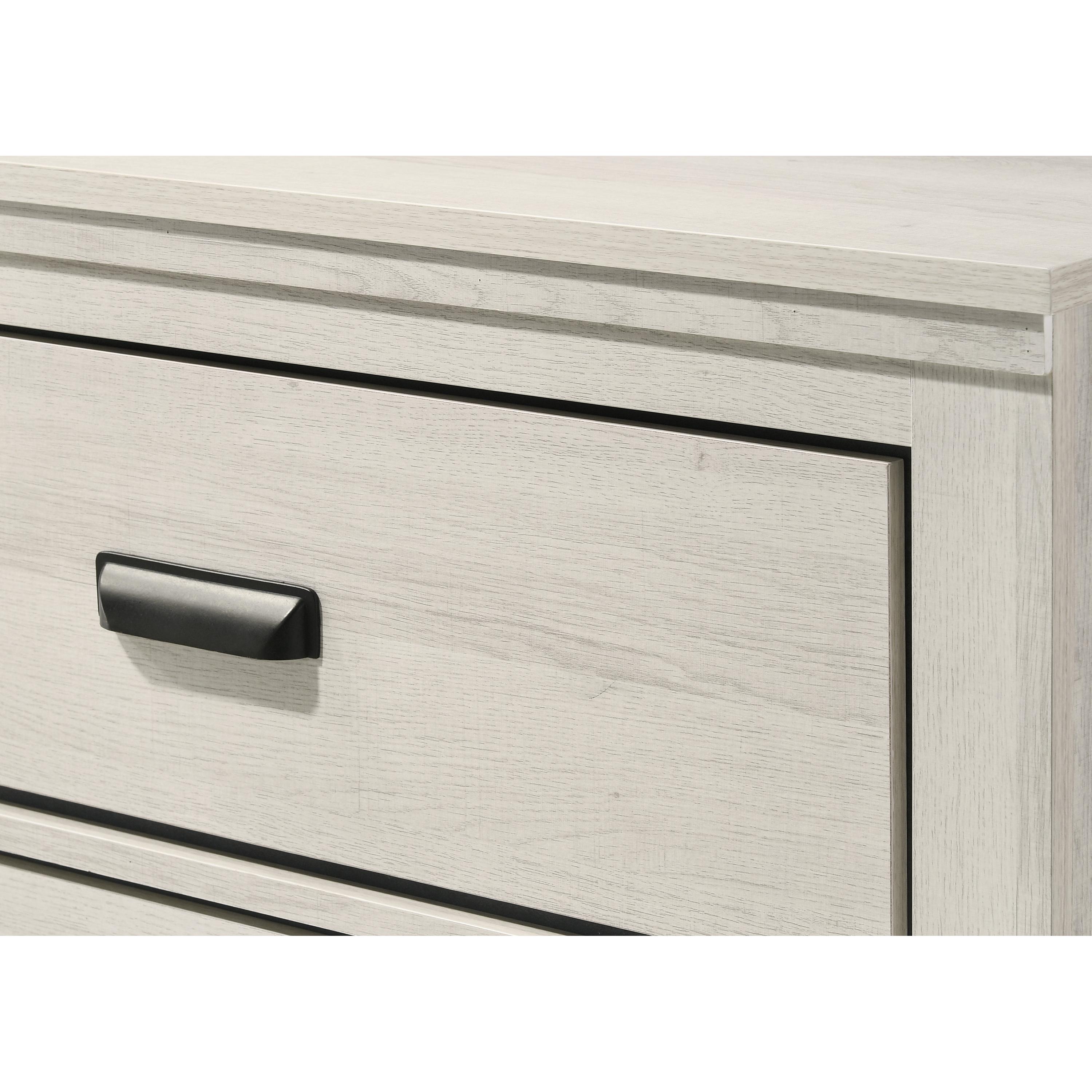 Crown Mark Carter B6810-2 Nightstand - White - Image 3