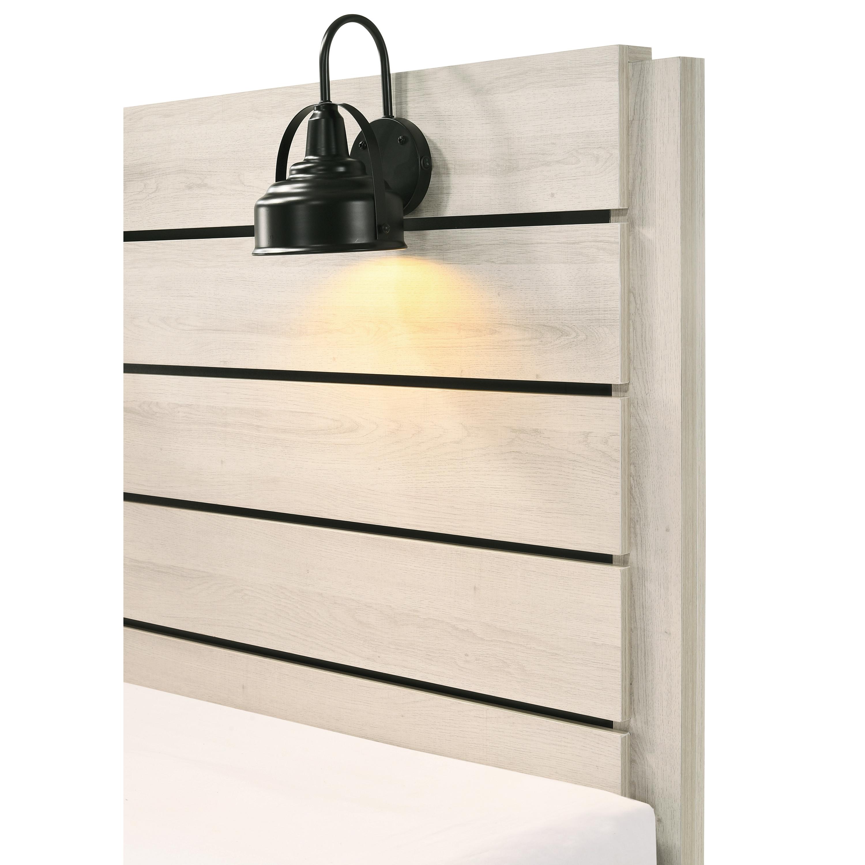 Crown Mark Carter B6810 Queen Platform Bed - White - Image 3