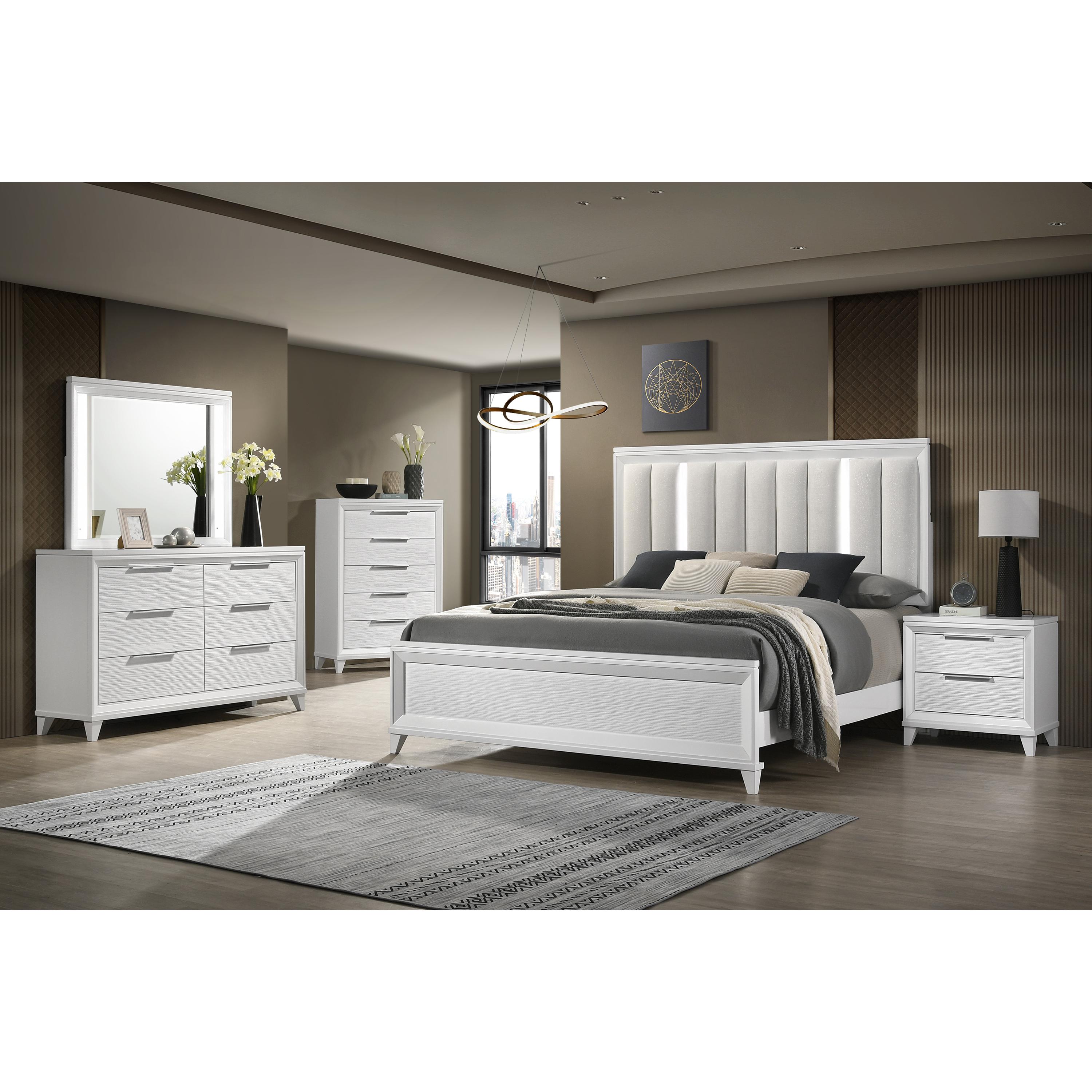Crown Mark Cressida B7300- 5PC Queen Bed (SET) - Image 1
