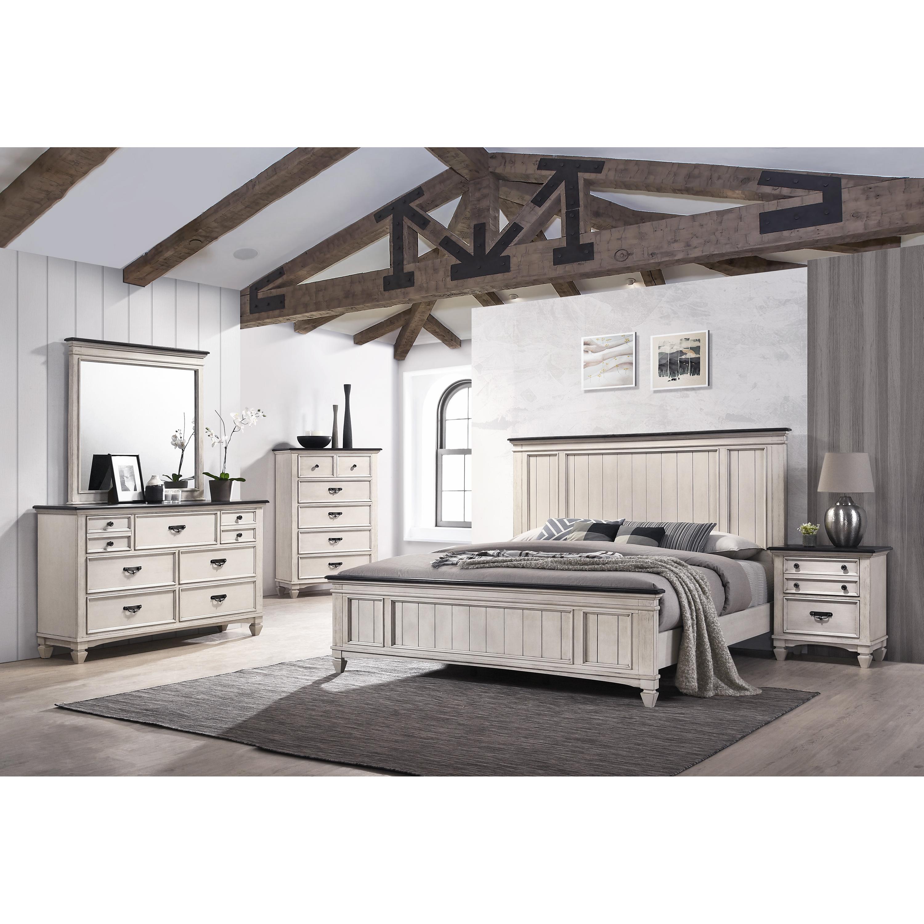 Crown Mark Sawyer B9100-2N Nightstand - Image 2