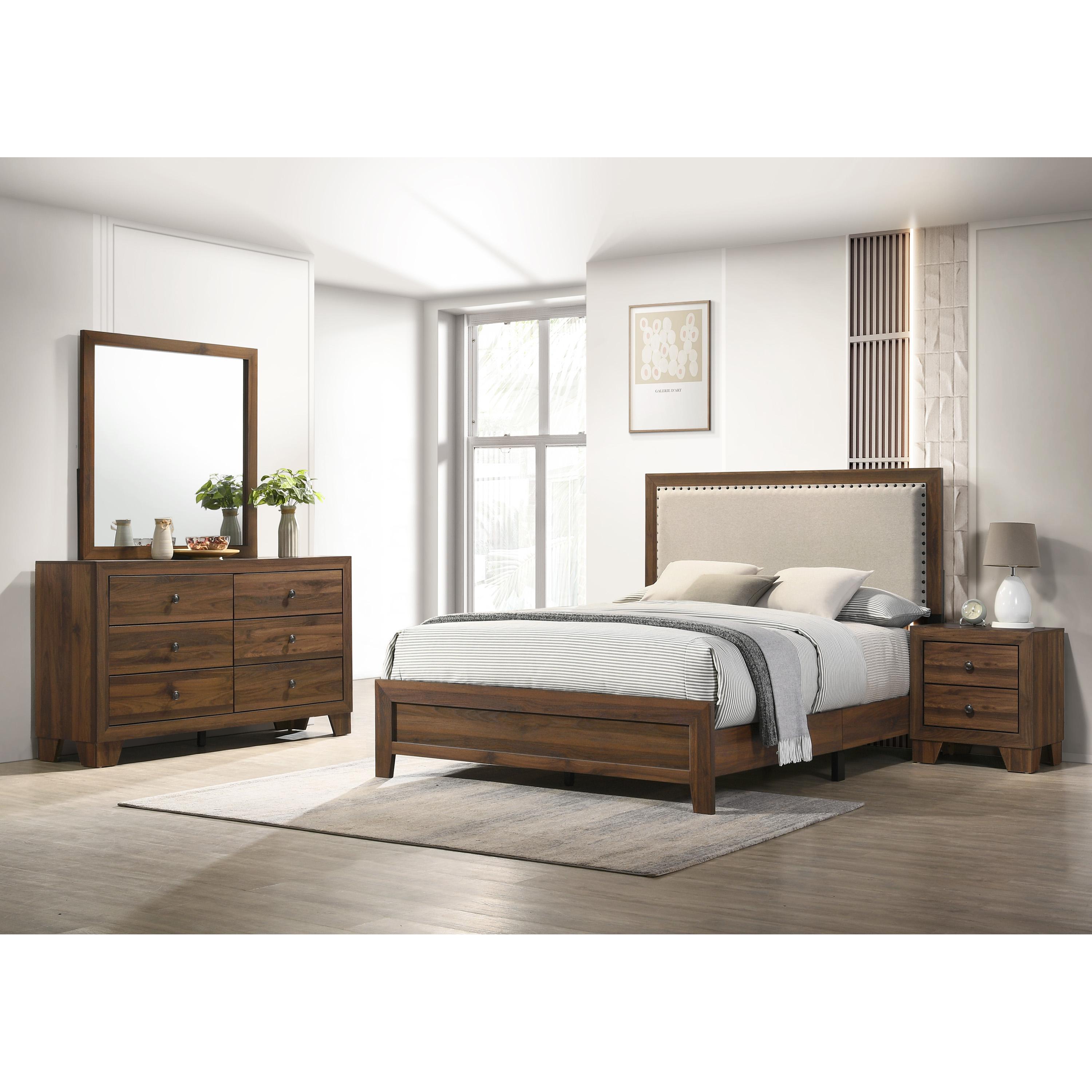 Crown Mark Millie B9255-Q-BED Queen Upholstered Bed - Image 3