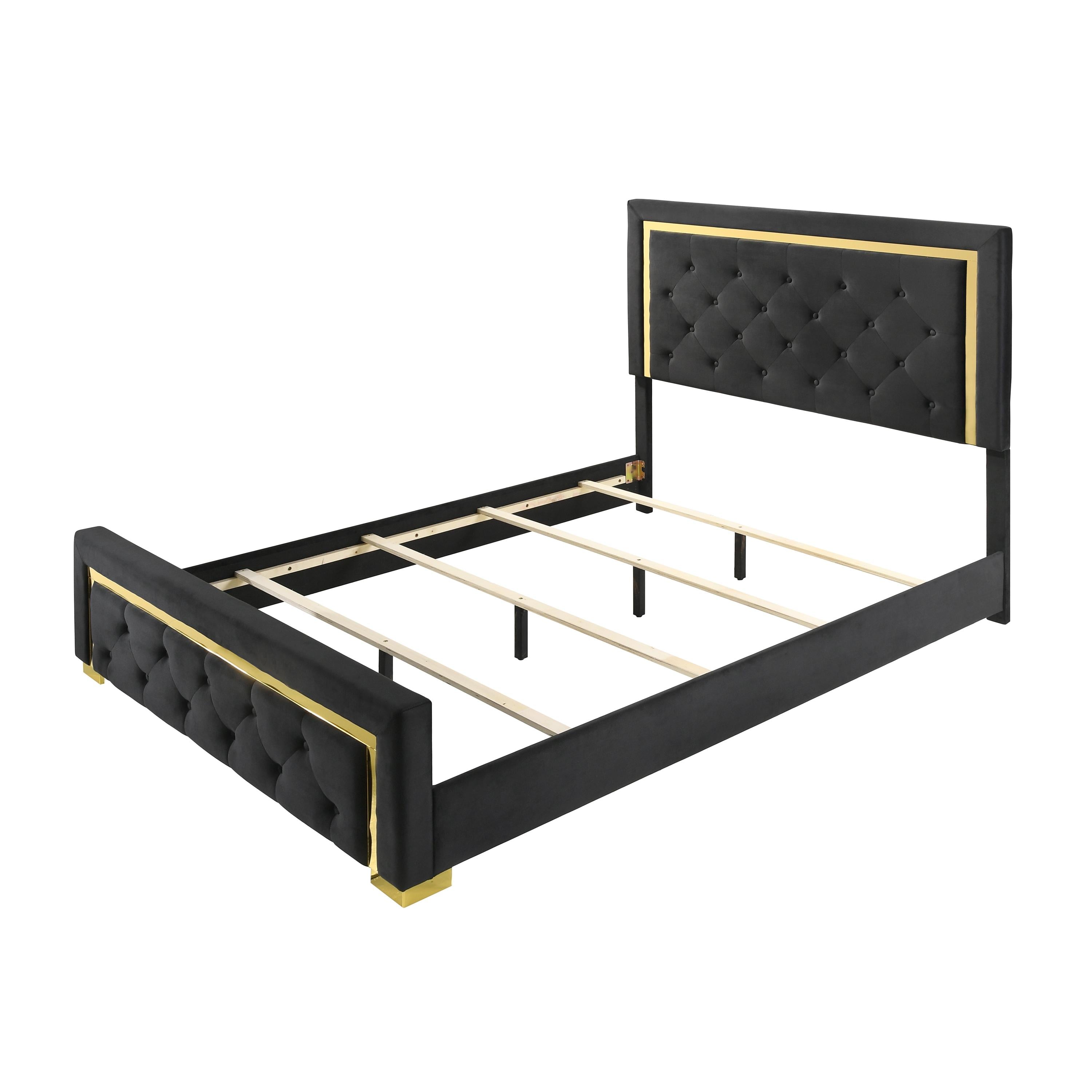 Crown Mark Pepe Queen 5pc SET B9290-5pc  (Queen bed, Dresser/mirror, chest, nightstand) - Image 3