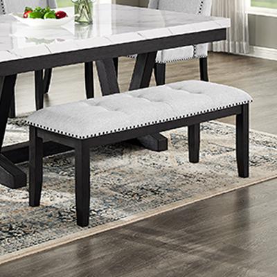 Crown Mark Vance 1319DV-BENCH Bench - Dove Grey - Image 1