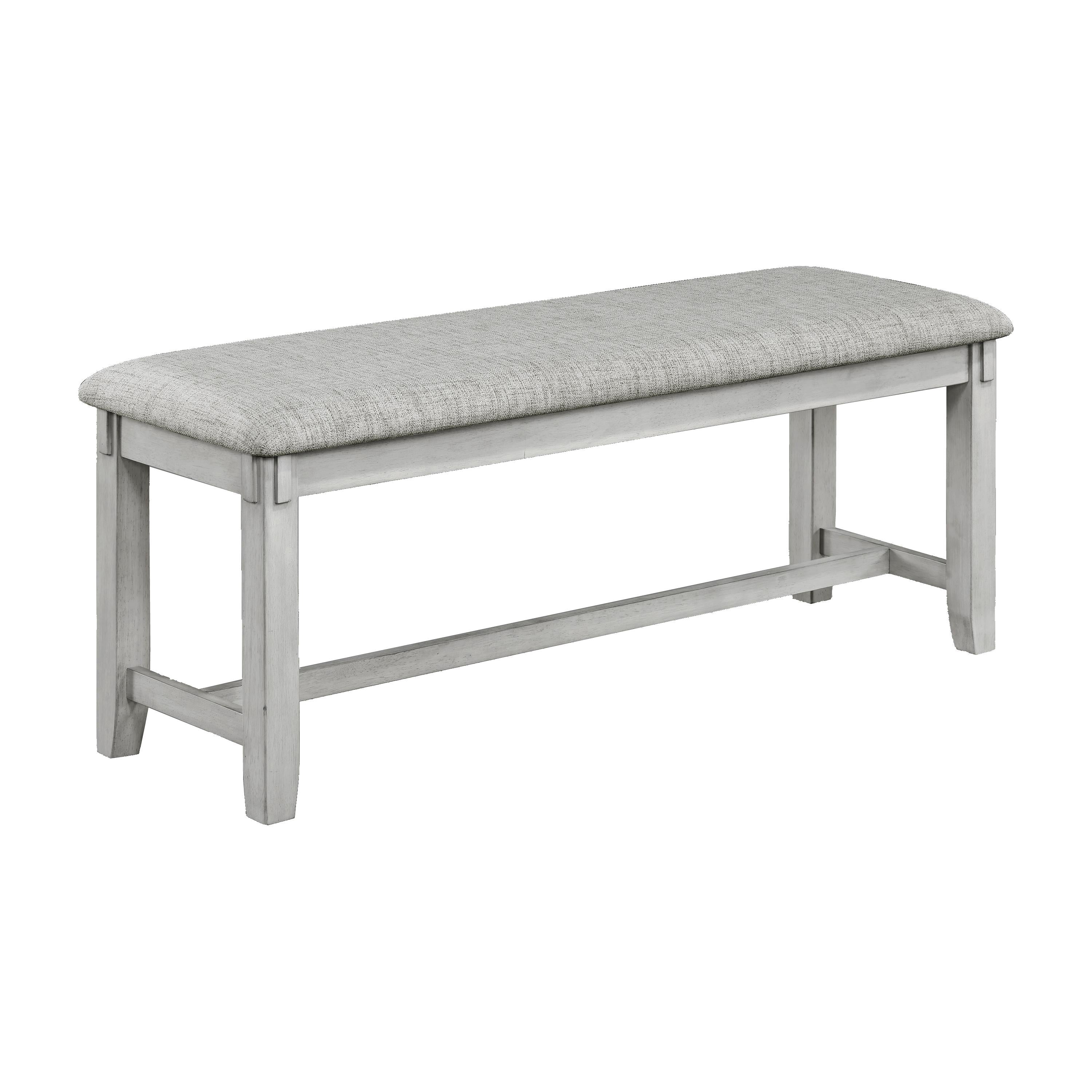 Crown Mark Clara 2321DW-BENCH Bench - Driftwood - Image 1