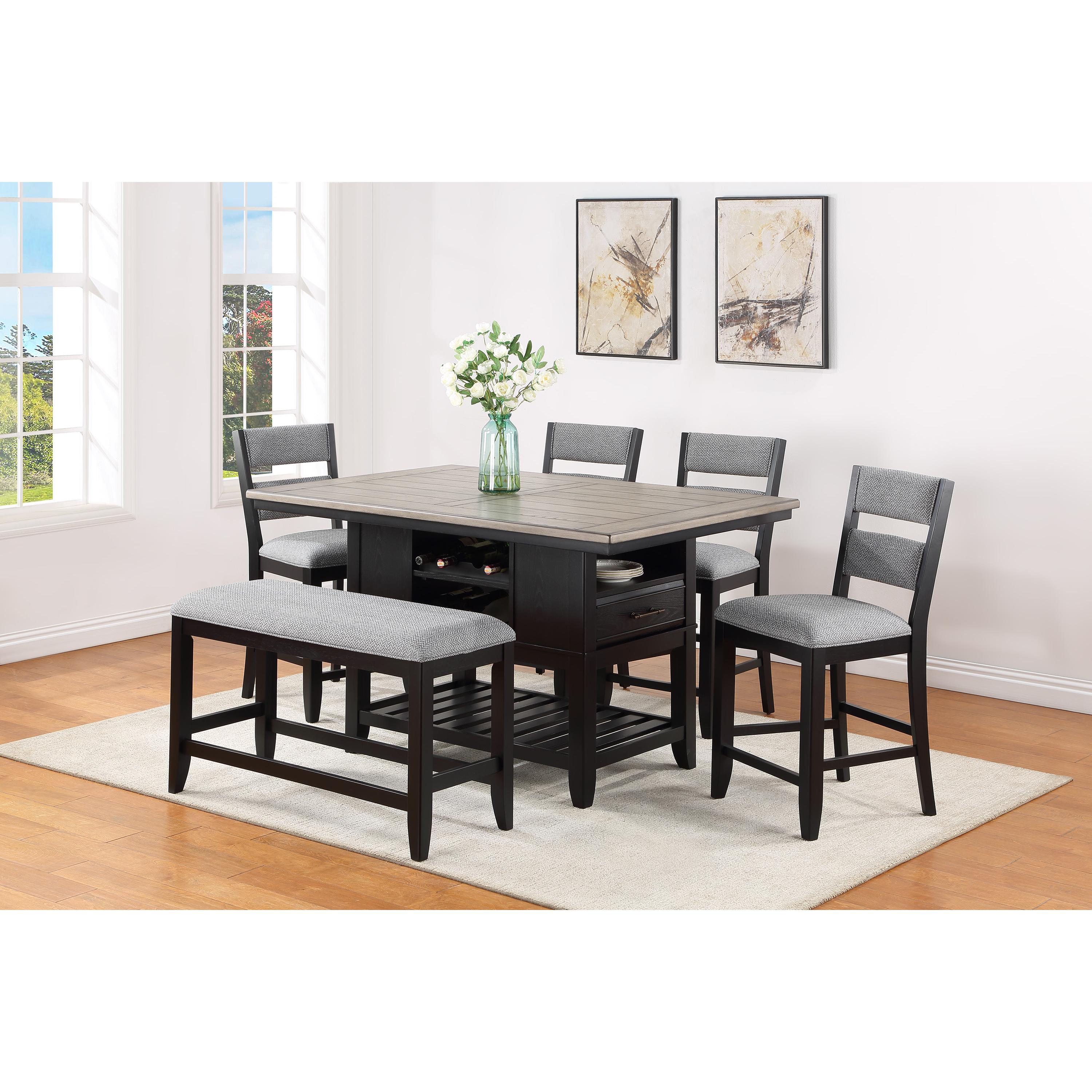 Crown Mark Frey 2716T-4060 Counter Height Dining Table - Image 2